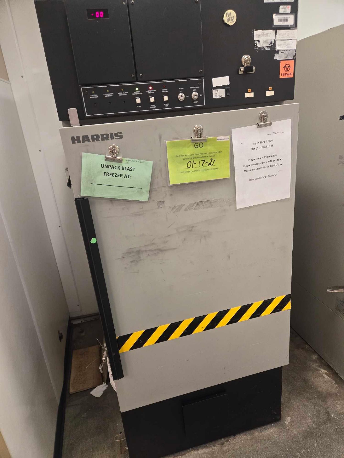 THERMO ELECTRON CORP. HARRIS PBF-99E-3 BLAST FREEZER - Image 3 of 12