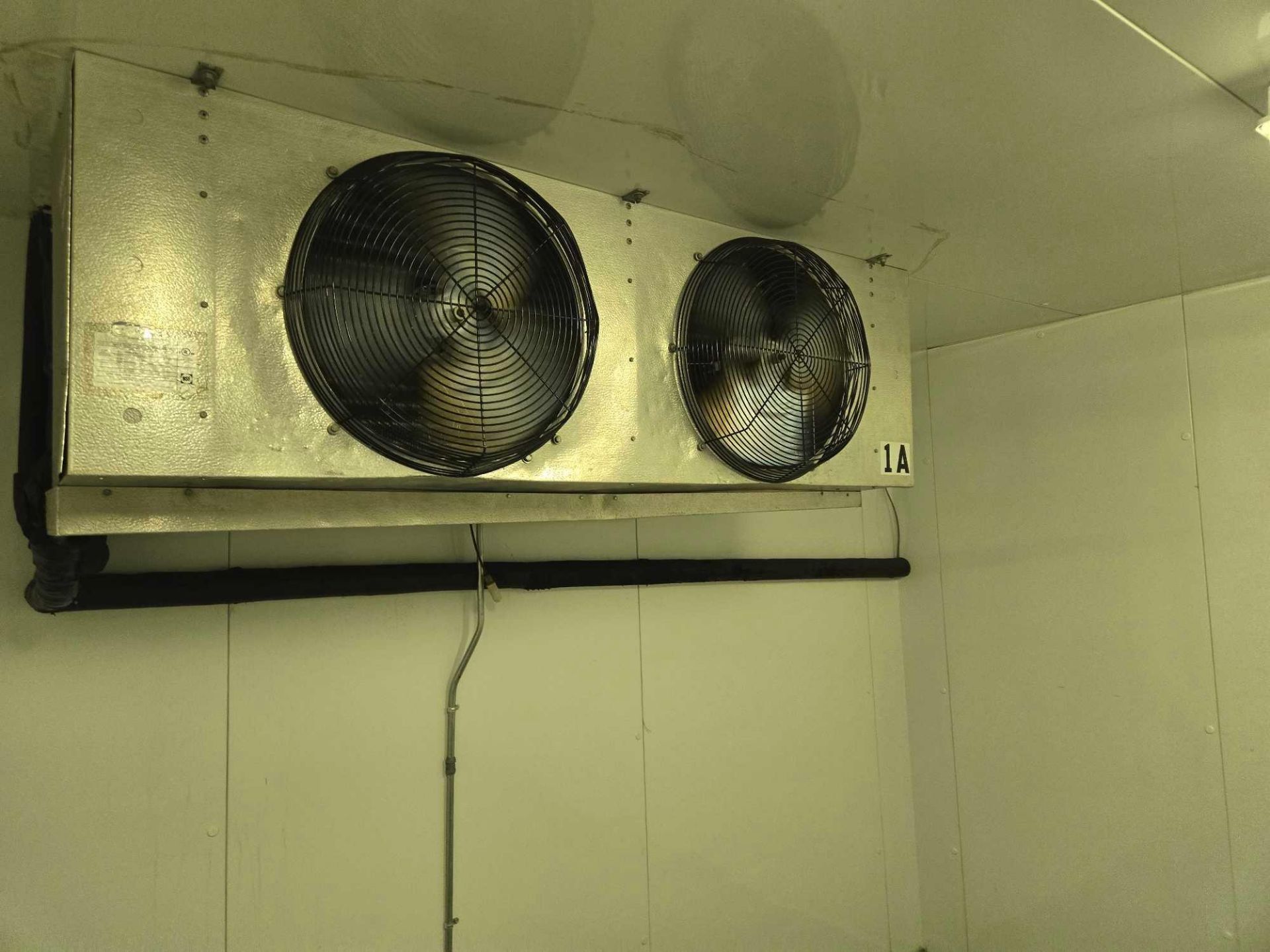 TYLER WALK IN COOLER #3, 1 ROOM, WITH EVAPORATORS & CONDENSERS, ENTIRE ASSEMBLY - Image 14 of 26