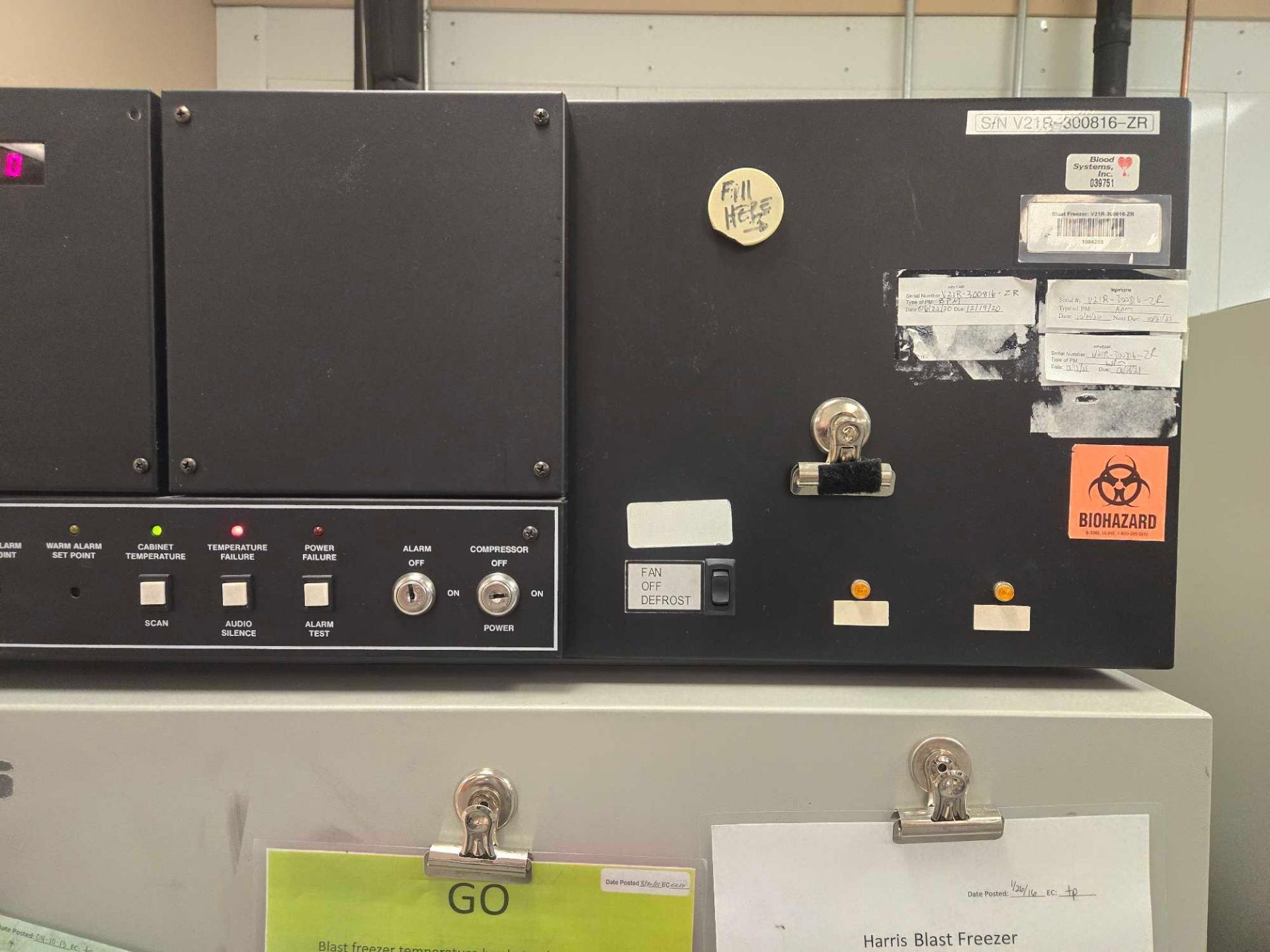 THERMO ELECTRON CORP. HARRIS PBF-99E-3 BLAST FREEZER - Image 6 of 12