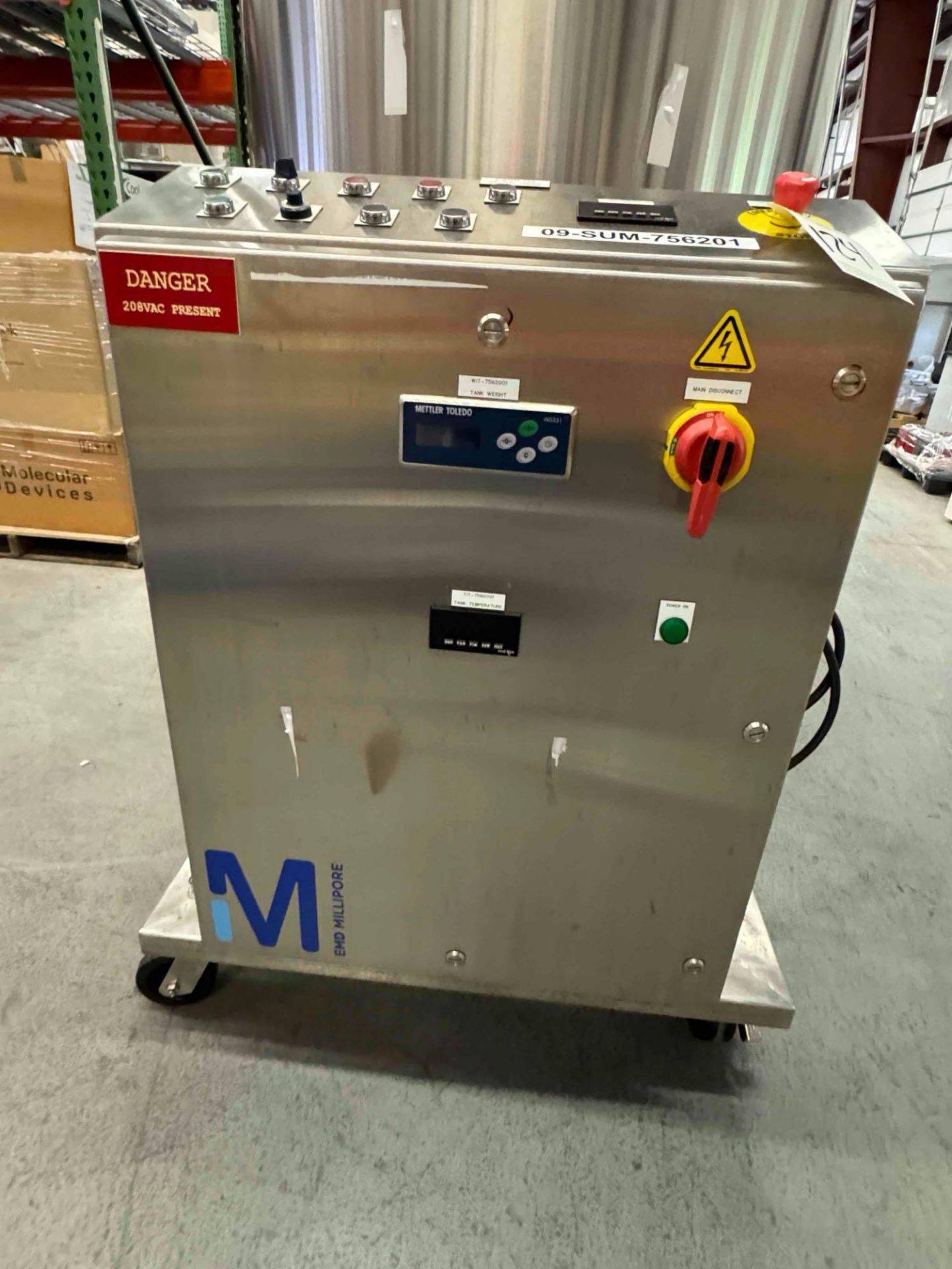 500L/132 GAL METTLER TOLEDO JACKETED VESSEL 150 PSI @ 150°F - Image 2 of 20