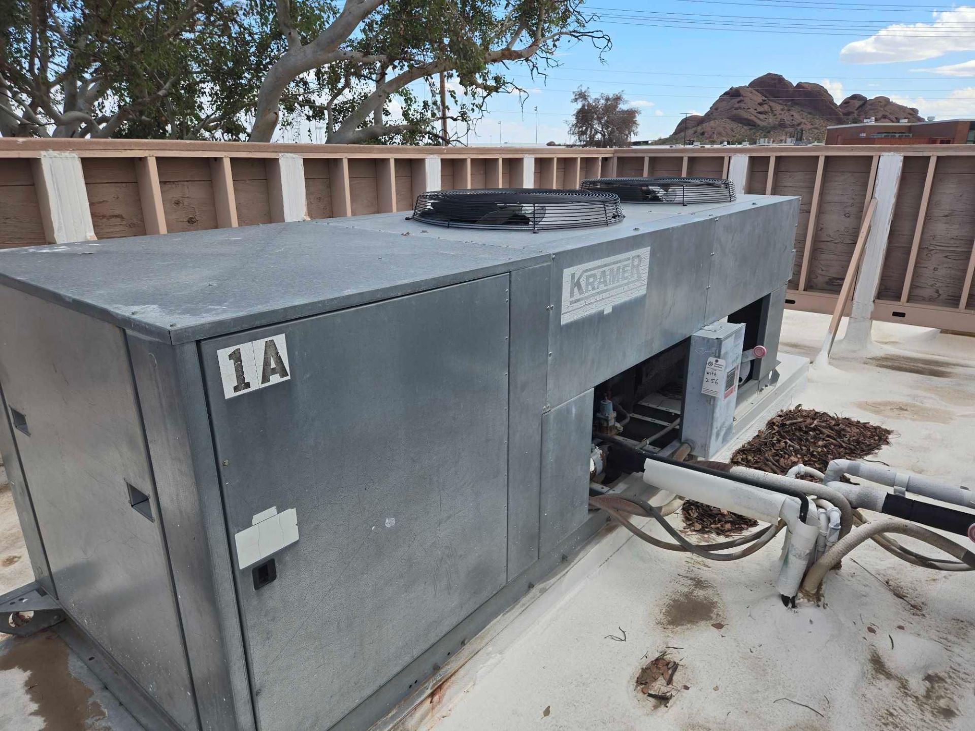 TYLER WALK IN COOLER #3, 1 ROOM, WITH EVAPORATORS & CONDENSERS, ENTIRE ASSEMBLY - Image 21 of 26