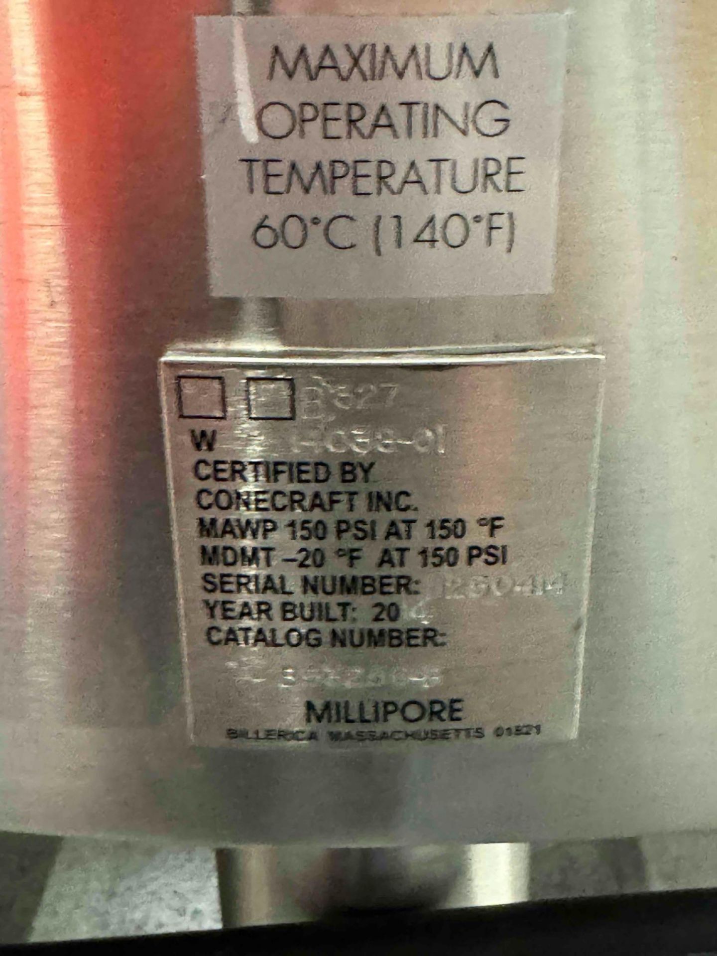 500L/132 GAL METTLER TOLEDO JACKETED VESSEL 150 PSI @ 150°F - Image 18 of 20