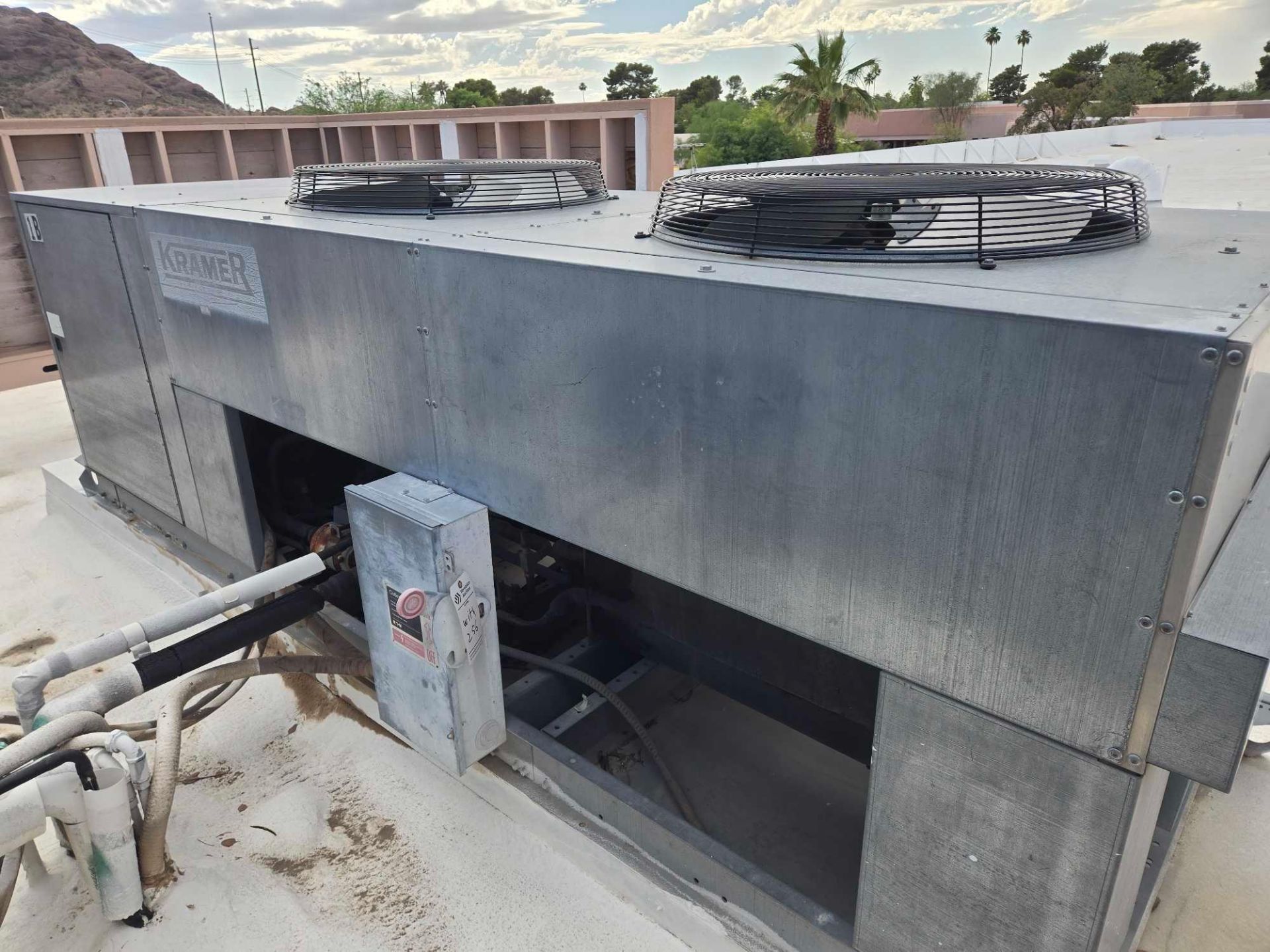TYLER WALK IN COOLER #3, 1 ROOM, WITH EVAPORATORS & CONDENSERS, ENTIRE ASSEMBLY - Image 22 of 26