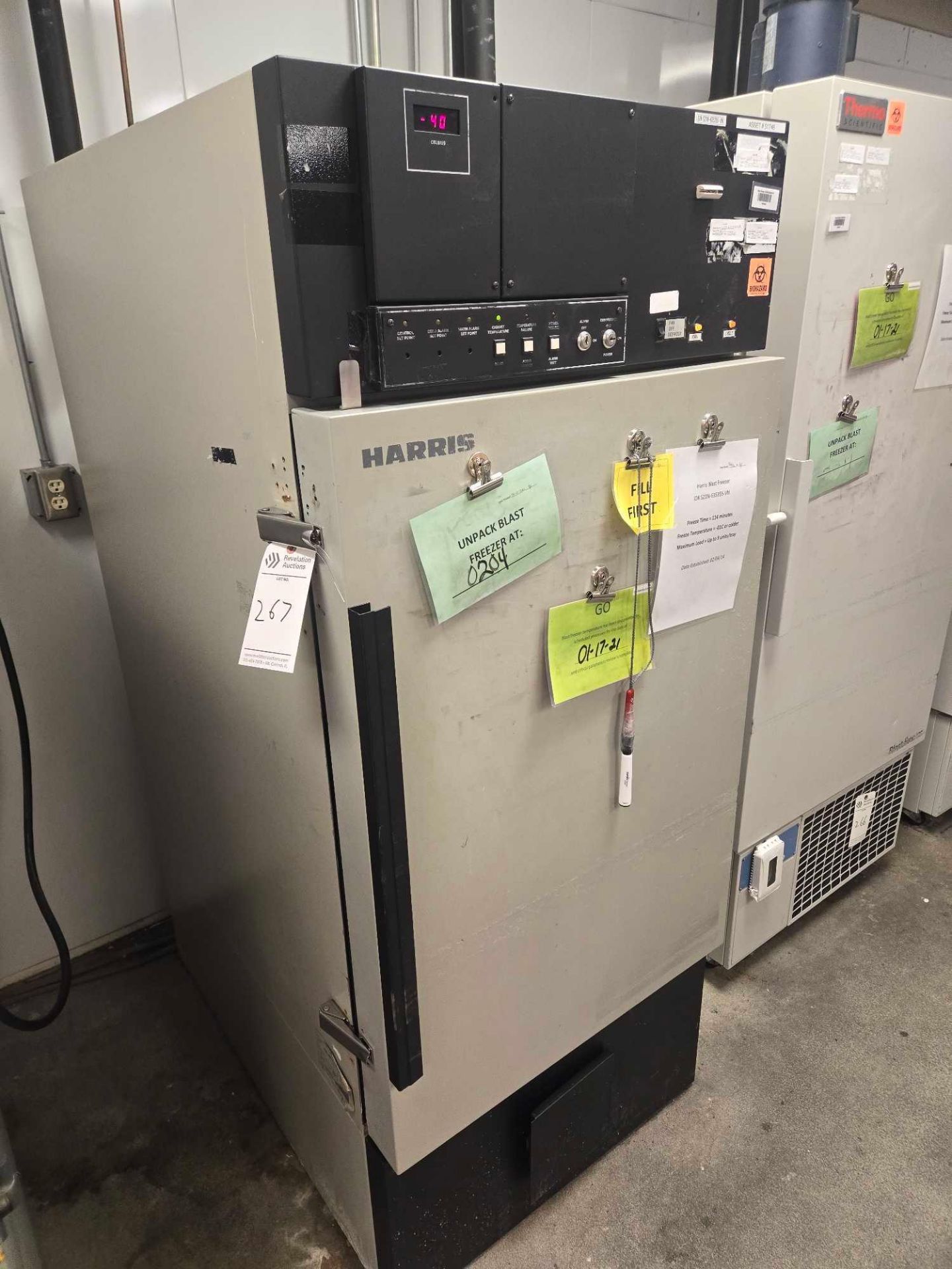 KENDRO LABORATORY PRODUCTS HARRIS PBF-99E-3, -40C BLAST FREEZER - Image 2 of 19