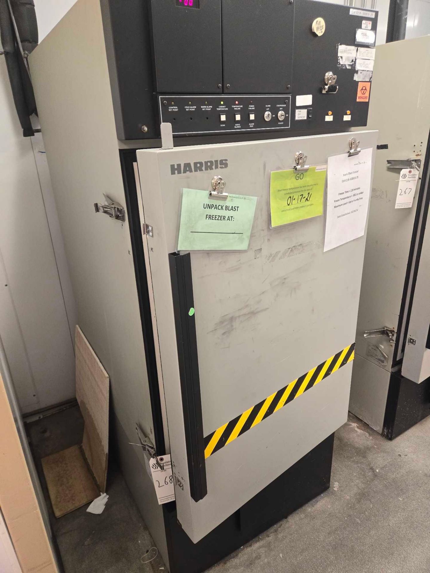 THERMO ELECTRON CORP. HARRIS PBF-99E-3 BLAST FREEZER - Image 2 of 12