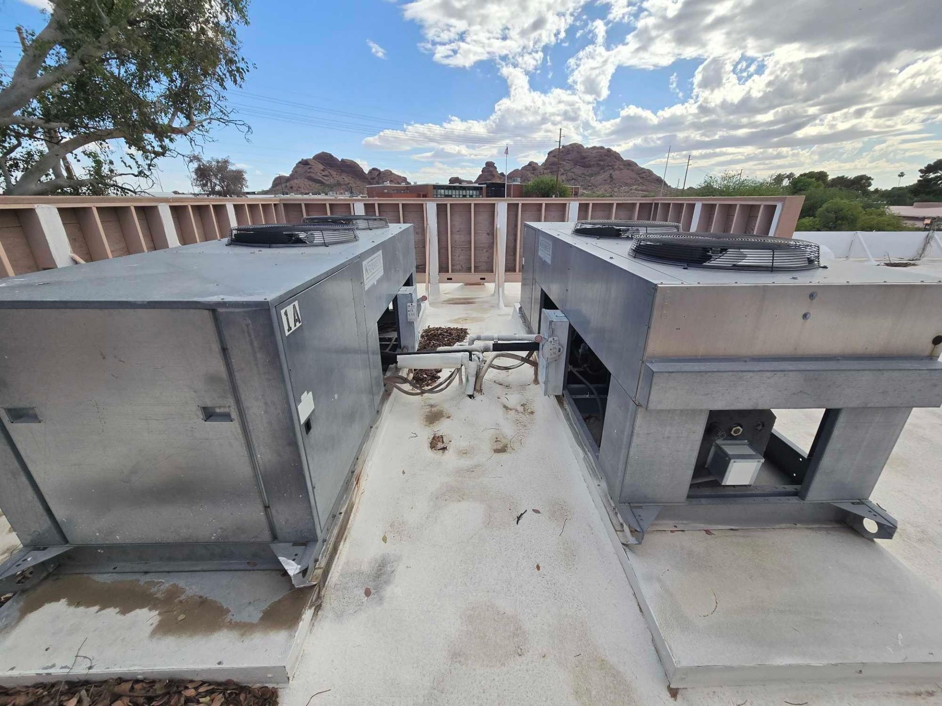 TYLER WALK IN COOLER #3, 1 ROOM, WITH EVAPORATORS & CONDENSERS, ENTIRE ASSEMBLY - Image 19 of 26
