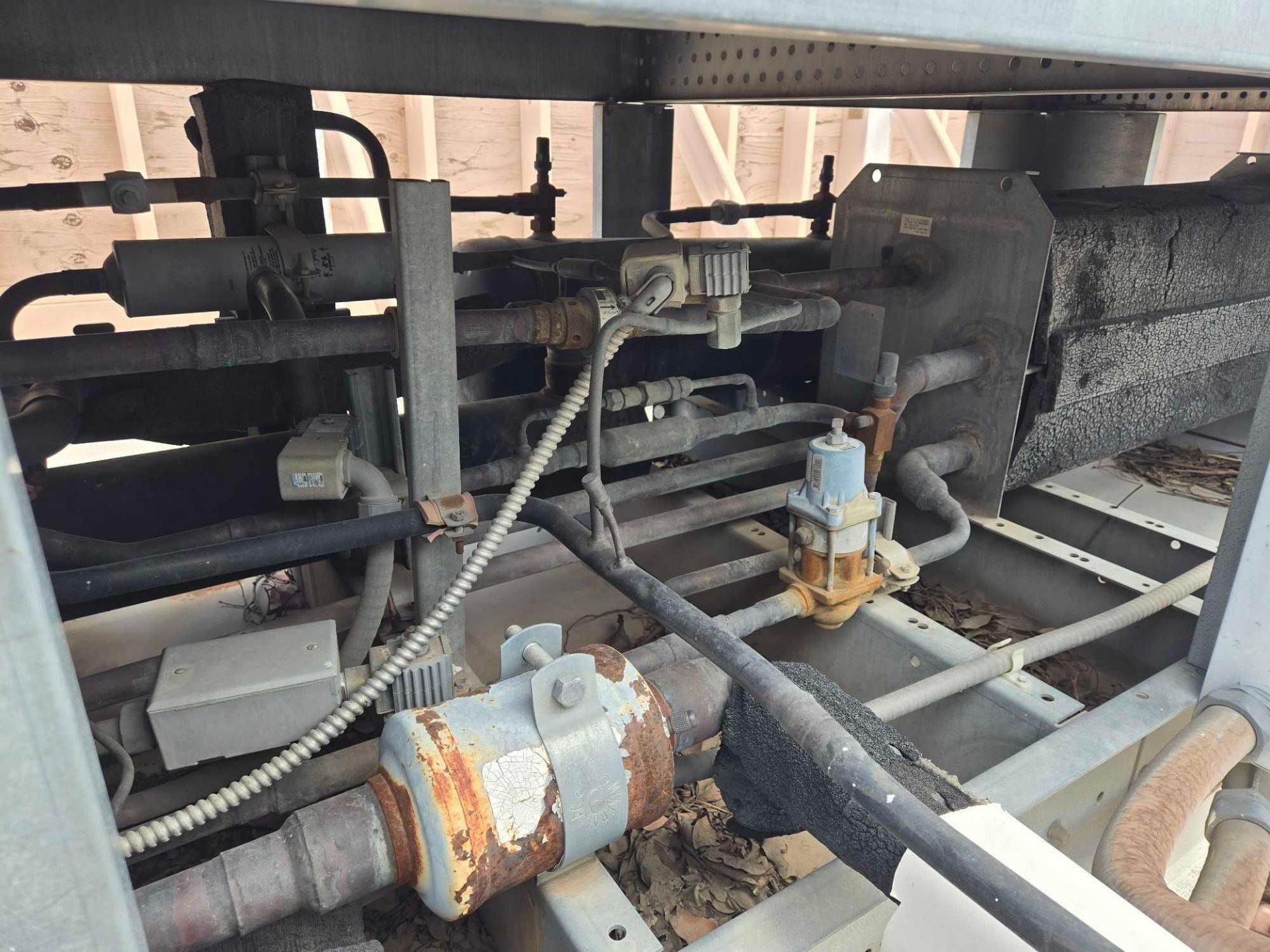 TYLER WALK IN COOLER #3, 1 ROOM, WITH EVAPORATORS & CONDENSERS, ENTIRE ASSEMBLY - Image 24 of 26