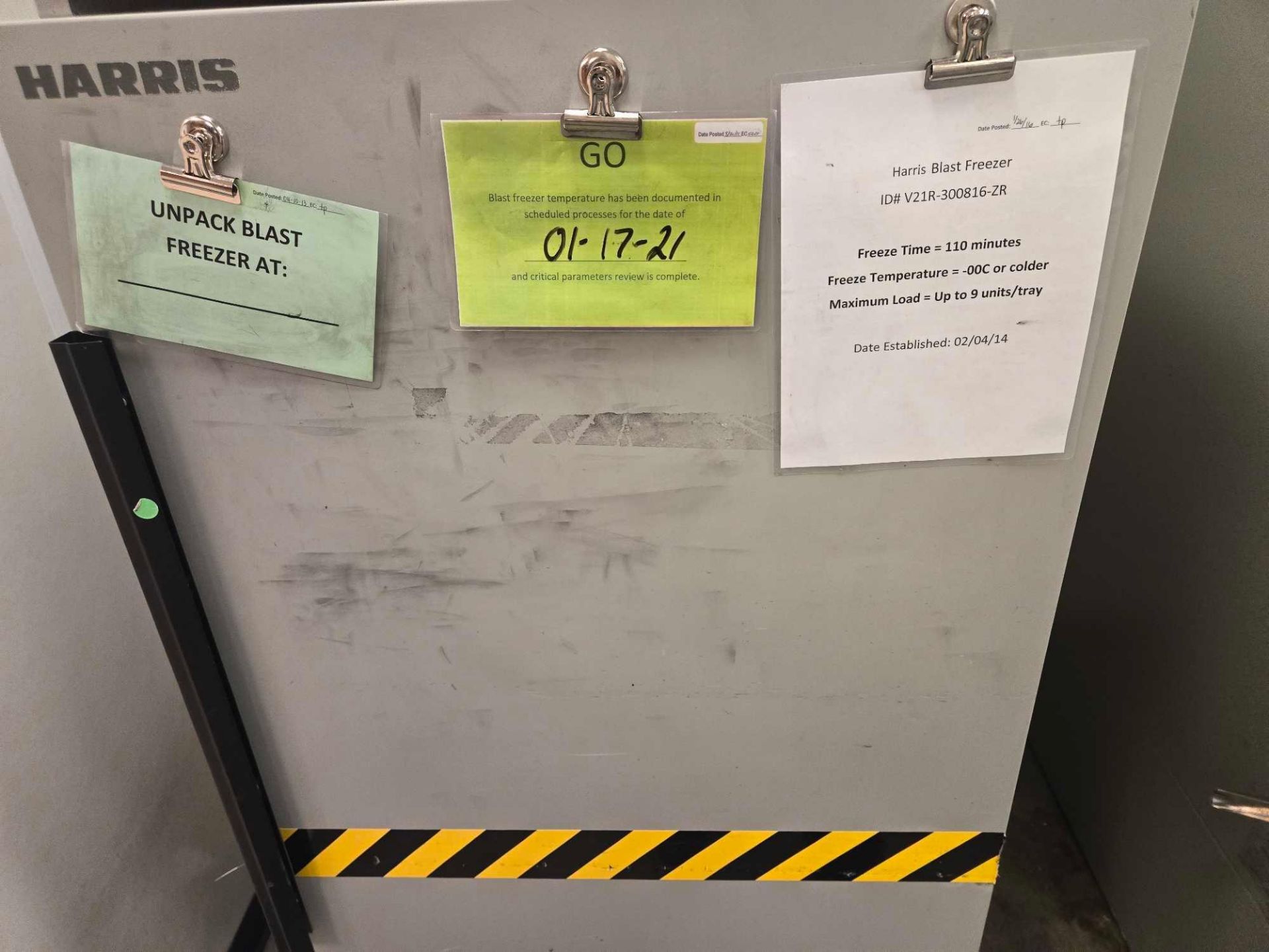 THERMO ELECTRON CORP. HARRIS PBF-99E-3 BLAST FREEZER - Image 8 of 12