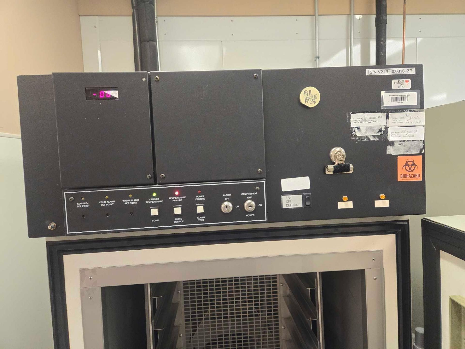 THERMO ELECTRON CORP. HARRIS PBF-99E-3 BLAST FREEZER - Image 11 of 12