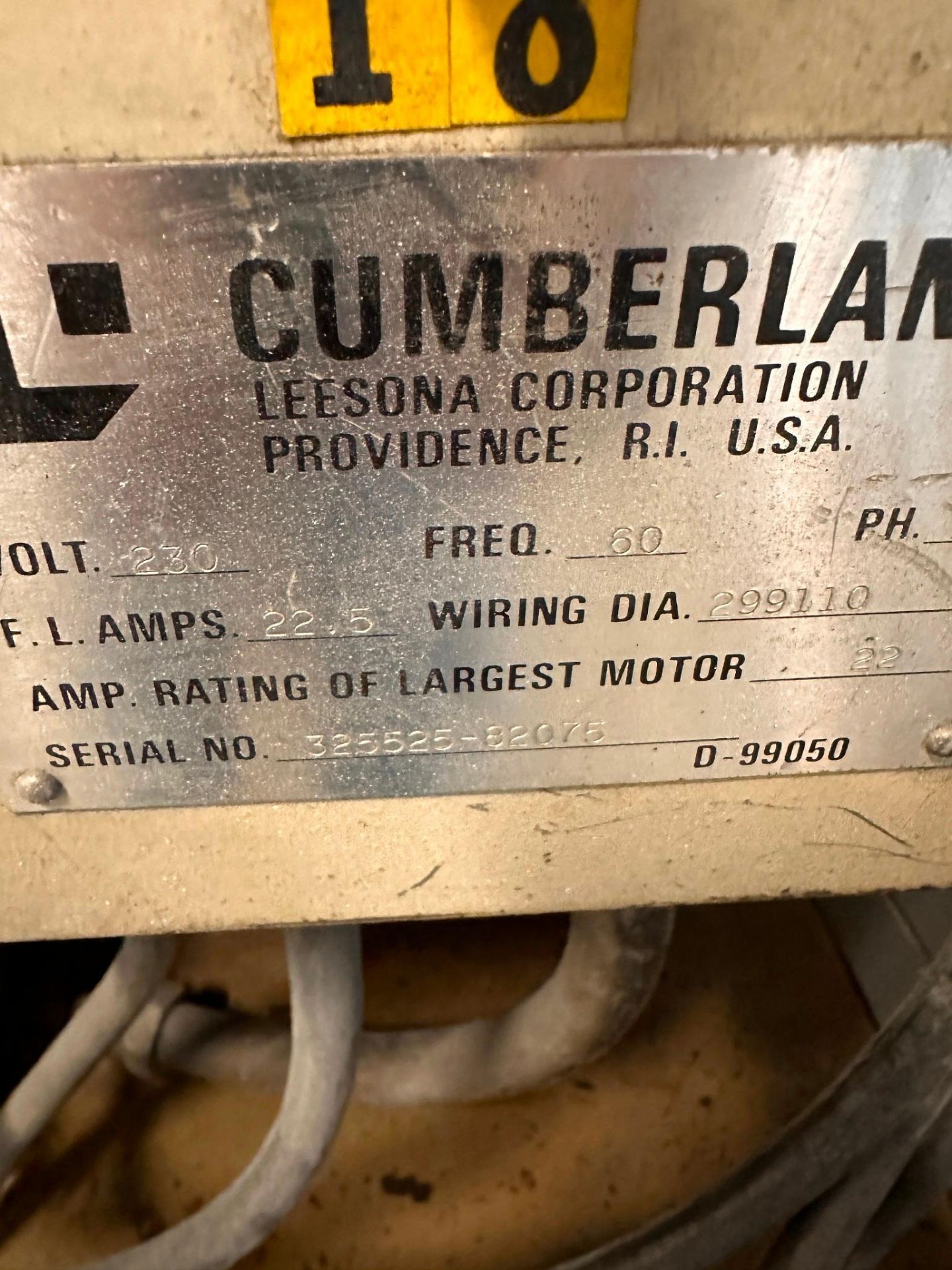 CUMBERLAND MODEL 24 3KN OPEN ROTOR - Image 4 of 4