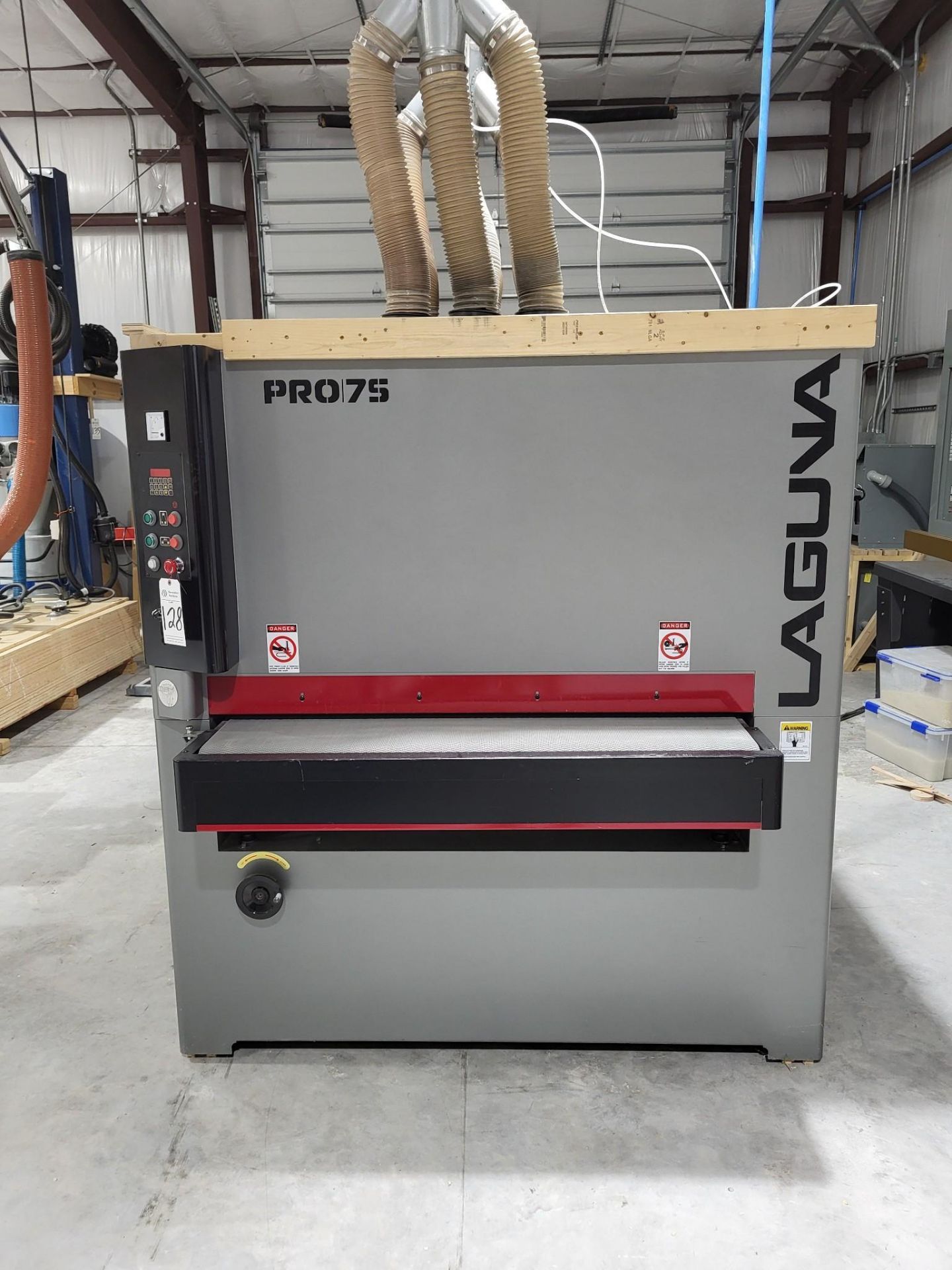 2022 LAGUNA WOOD PRO 51″ WIDE BELT INDUSTRIAL WOOD BELT SANDER - Image 3 of 10