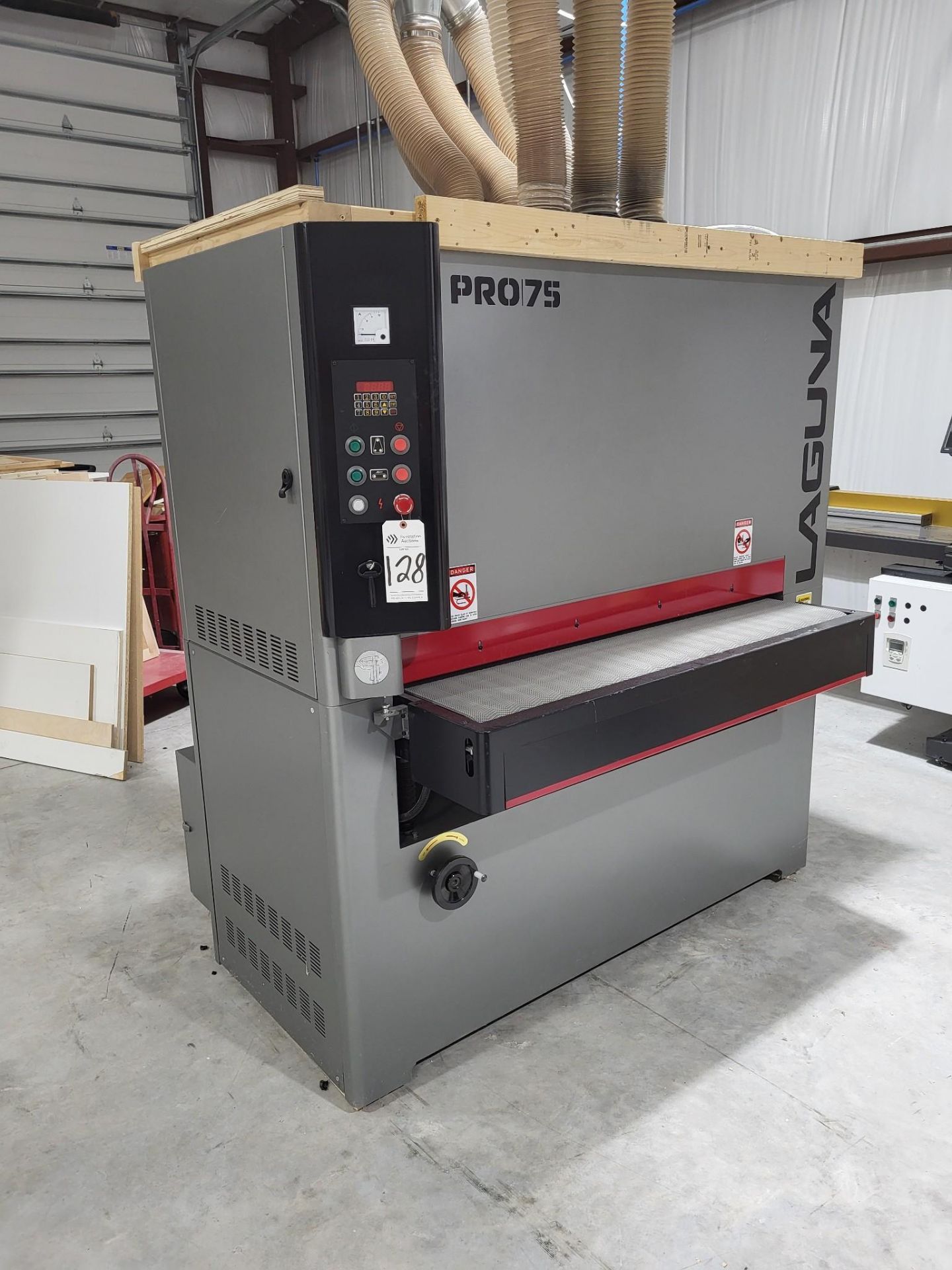 2022 LAGUNA WOOD PRO 51″ WIDE BELT INDUSTRIAL WOOD BELT SANDER - Image 2 of 10