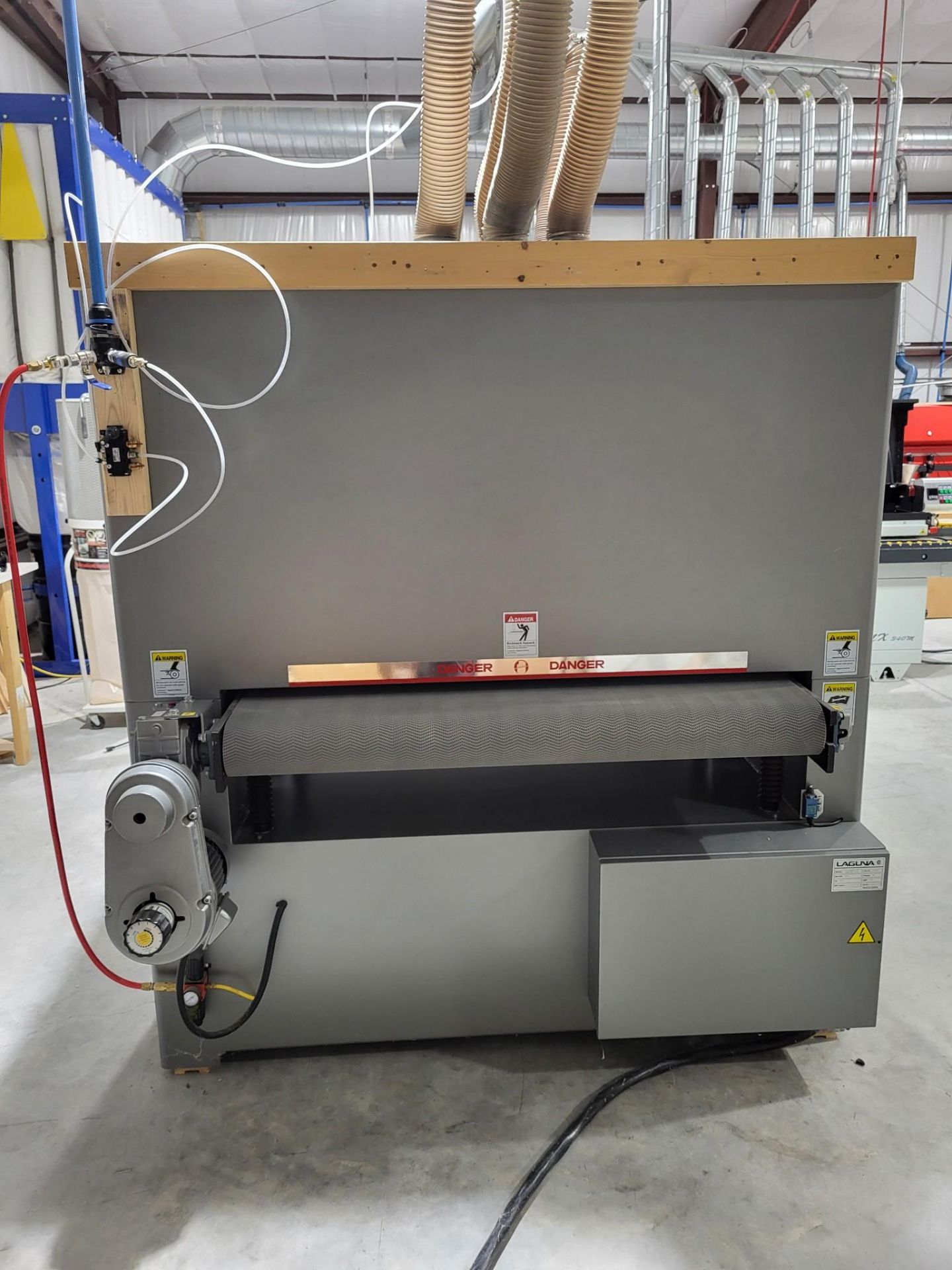 2022 LAGUNA WOOD PRO 51″ WIDE BELT INDUSTRIAL WOOD BELT SANDER - Image 6 of 10