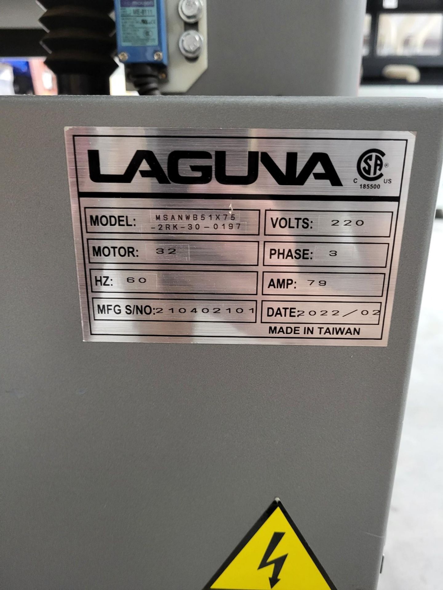2022 LAGUNA WOOD PRO 51″ WIDE BELT INDUSTRIAL WOOD BELT SANDER - Image 10 of 10