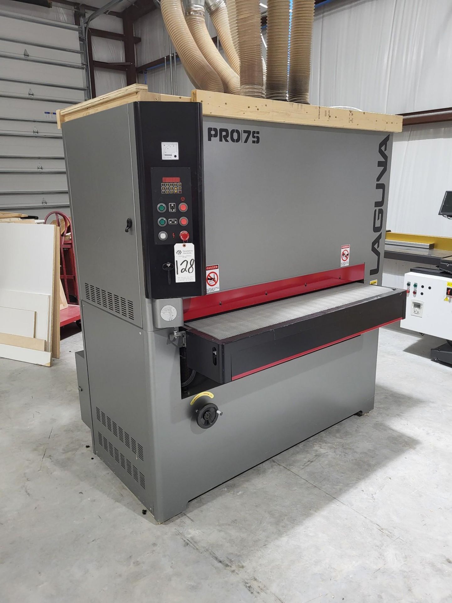 2022 LAGUNA WOOD PRO 51″ WIDE BELT INDUSTRIAL WOOD BELT SANDER - Image 4 of 10