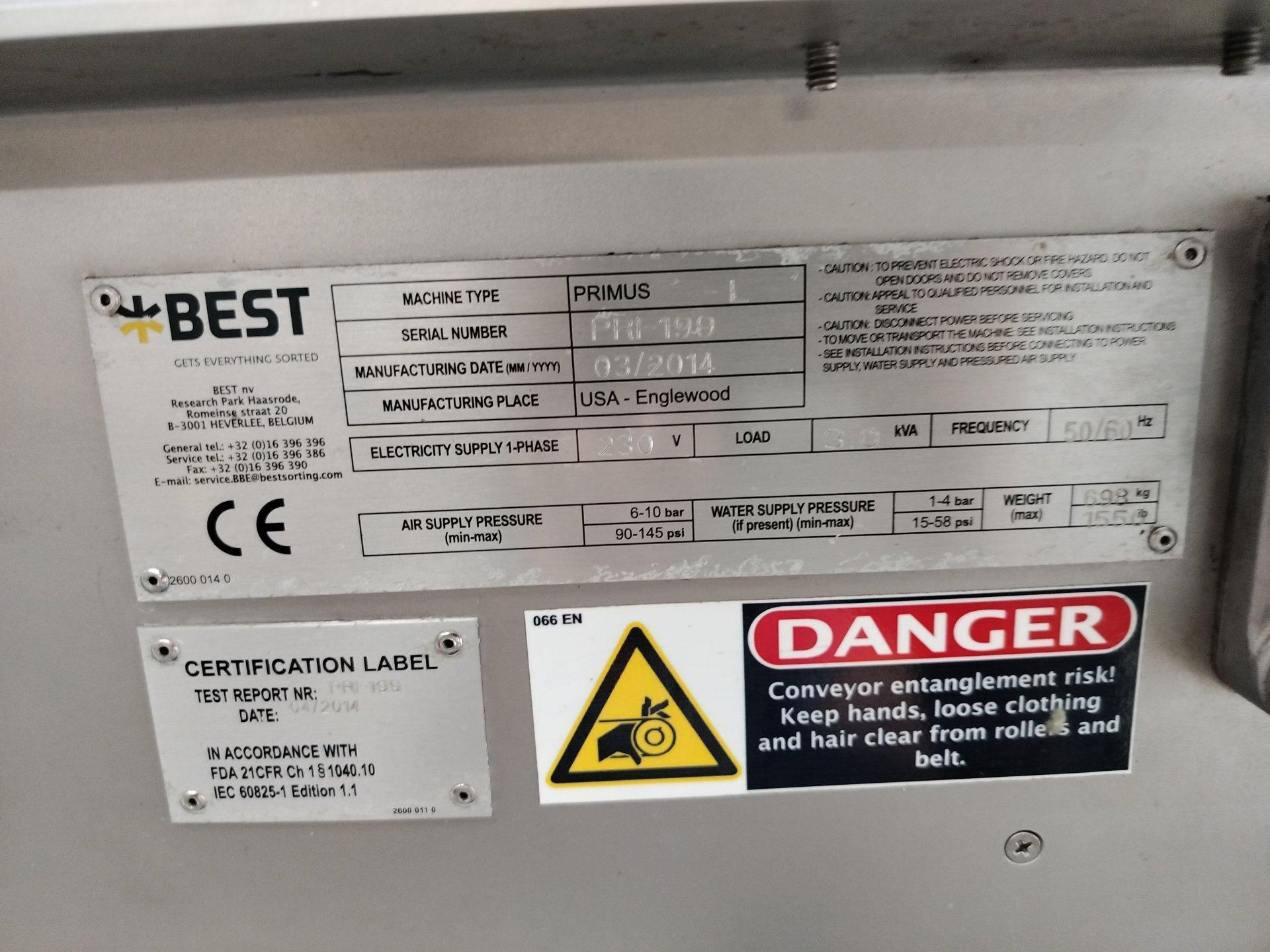 BEST PRIMUS-L SOFT SORTER - Image 13 of 14