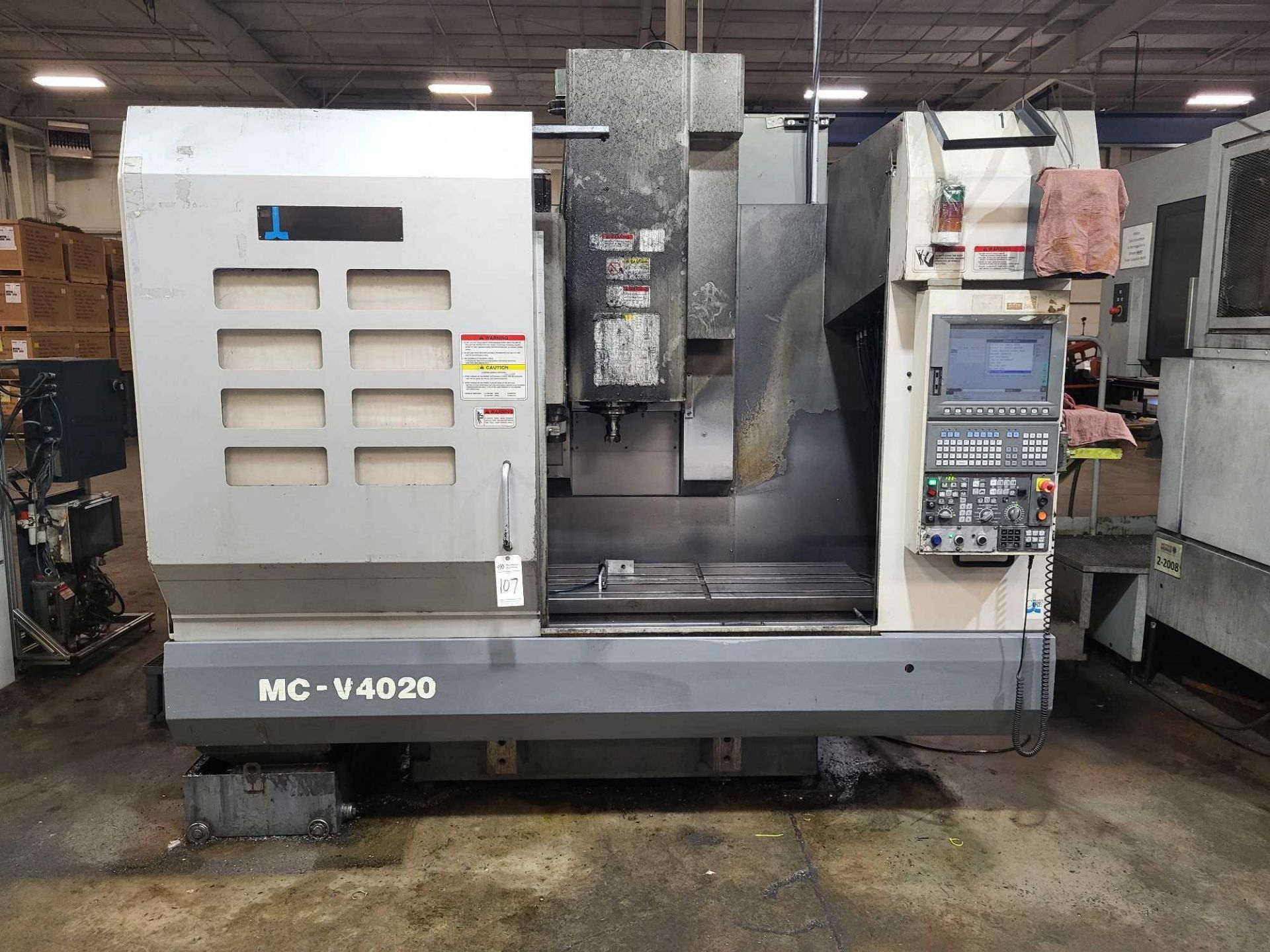 2009 OKUMA MC-V4020 CNC VERTICAL MACHINING CENTER - Image 2 of 20