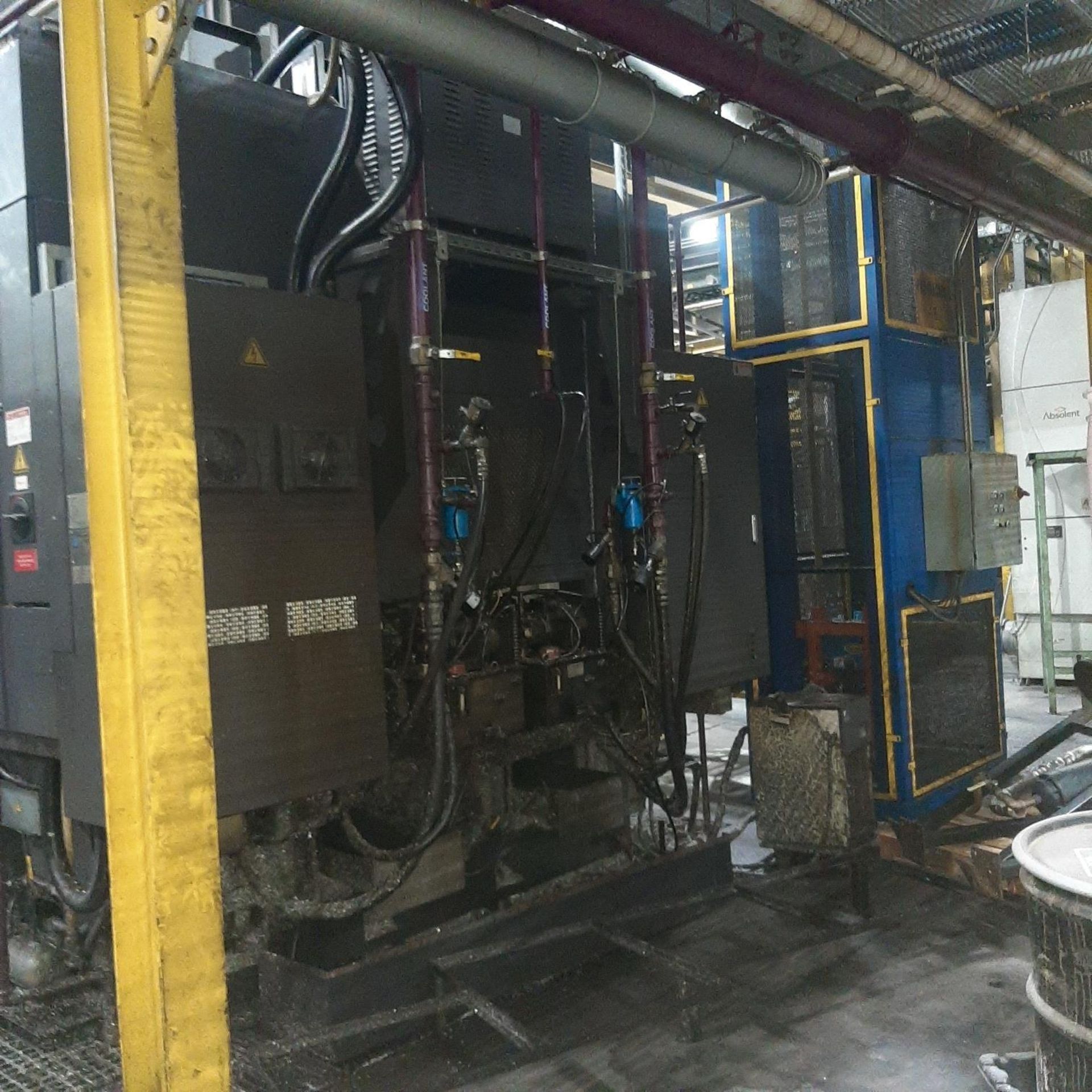 2018 OKUMA LAW-V24 CNC VERTICAL TURNING CENTER, WHEEL LATHE - Image 8 of 15