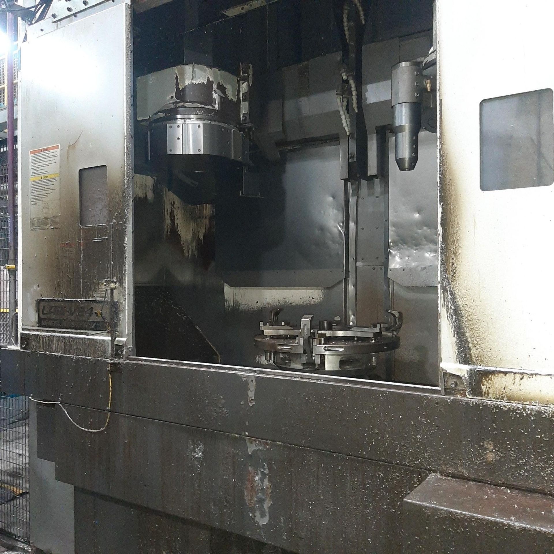 2018 OKUMA LAW-V24 CNC VERTICAL TURNING CENTER, WHEEL LATHE - Image 2 of 18