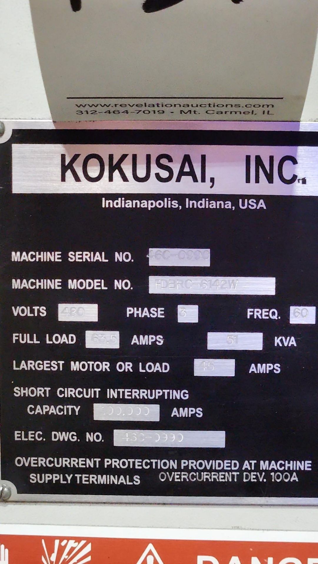 KOKUSAI BALANCING AND RUNOUT MACHINE MODLE: 320-1600 - Image 3 of 10