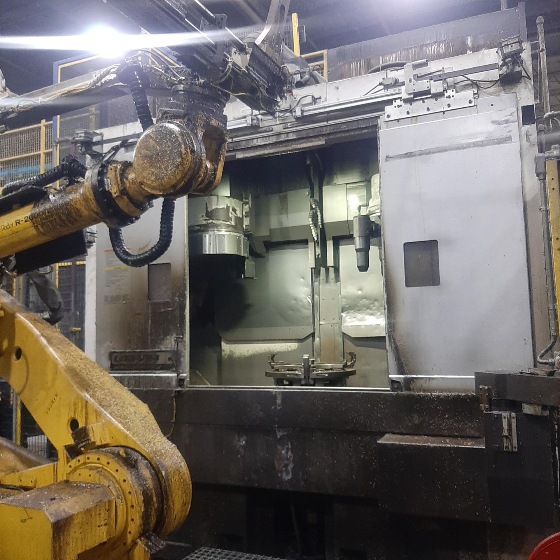 2018 OKUMA LAW-V24 CNC VERTICAL TURNING CENTER, WHEEL LATHE