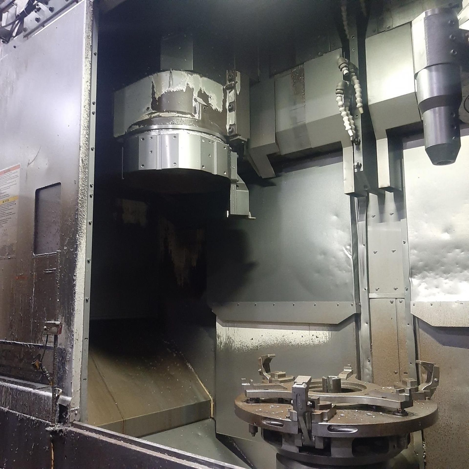 2018 OKUMA LAW-V24 CNC VERTICAL TURNING CENTER, WHEEL LATHE - Image 3 of 18