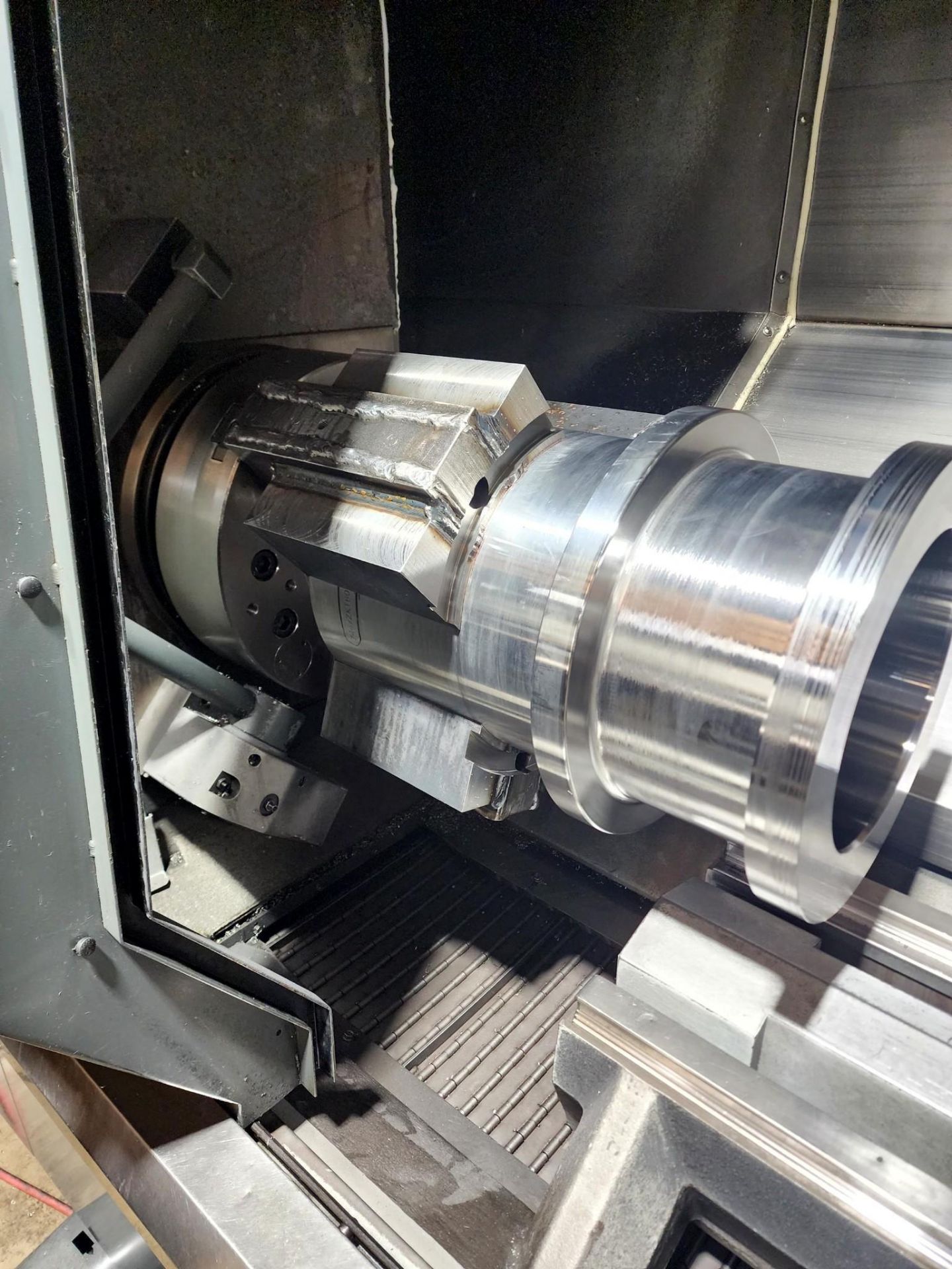 2018 HAAS ST-45L CNC LATHE PROGRAMMABLE STEADY REST - Image 6 of 9