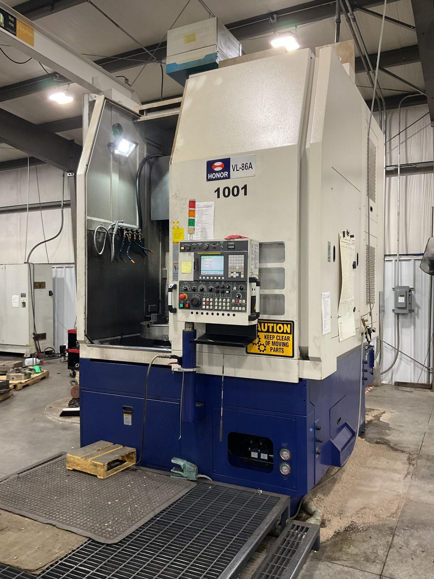 2011 HONOR SEIKI VL-86A VERTICAL TURRET LATHE - Image 2 of 20