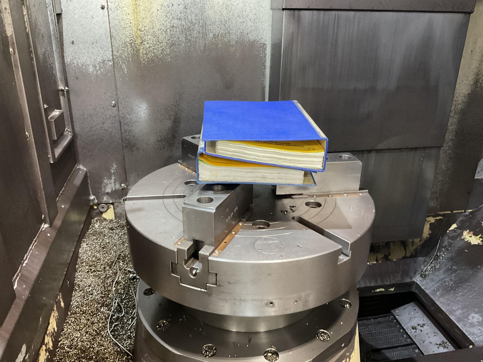 2012 HONOR SEIKI VL-86A VERTICAL TURRET LATHE - Image 8 of 17