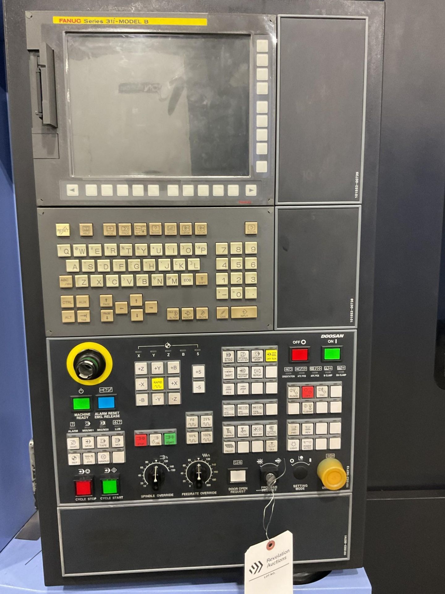2014 DOOSAN NHP 5500 HORIZONTAL MACHINING CENTER - Image 16 of 36