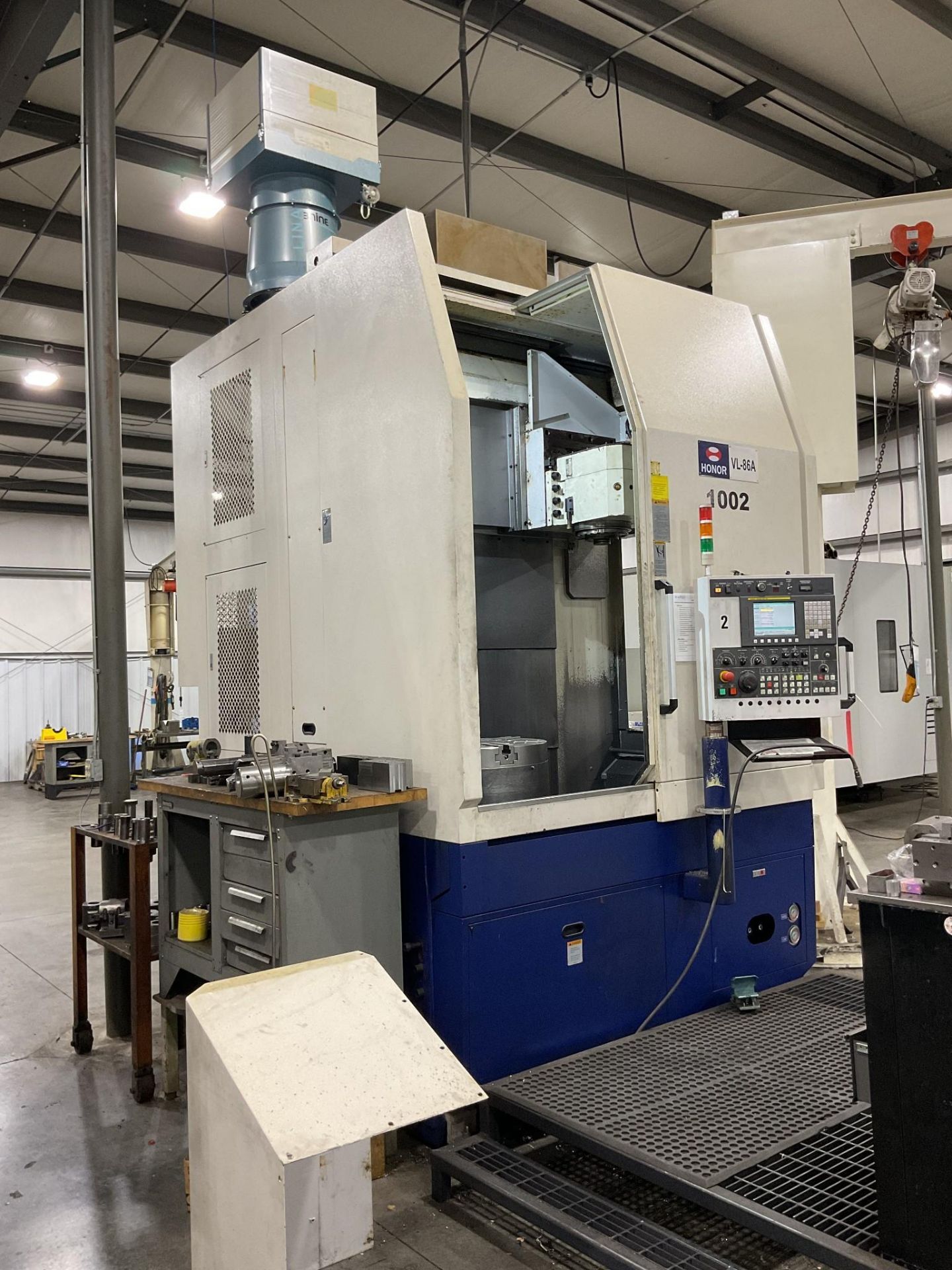 2012 HONOR SEIKI VL-86A VERTICAL TURRET LATHE - Image 5 of 23