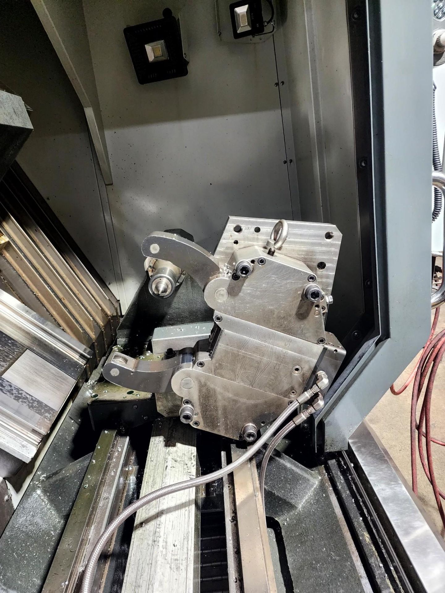 2018 HAAS ST-45L CNC LATHE PROGRAMMABLE STEADY REST - Image 5 of 9