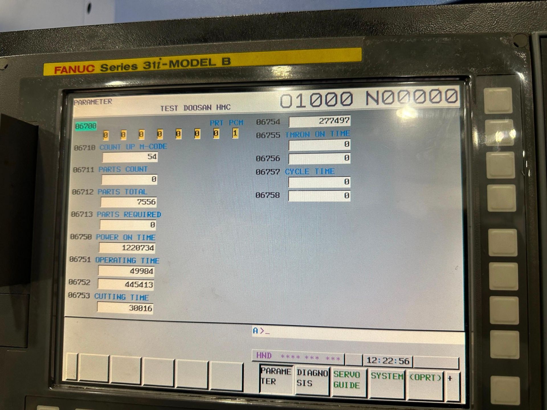 2014 DOOSAN NHP 5500 HORIZONTAL MACHINING CENTER - Image 31 of 36