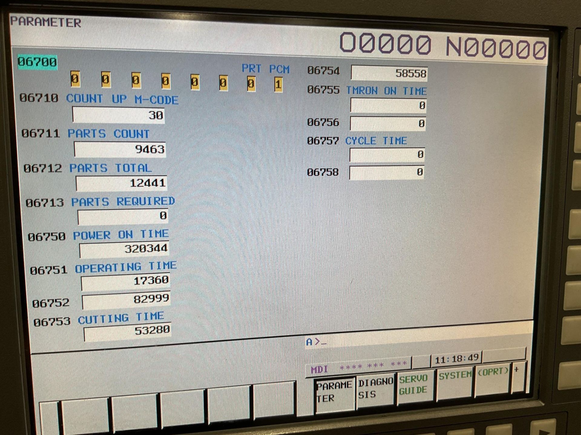 2012 OKUMA V40R VERTICAL LATHE - Image 13 of 20