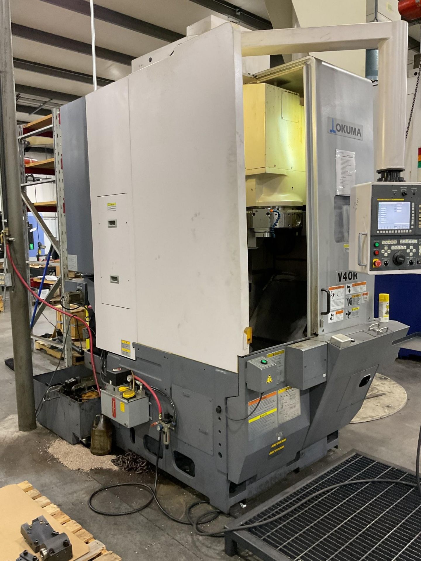 2012 OKUMA V40R VERTICAL LATHE - Image 2 of 20