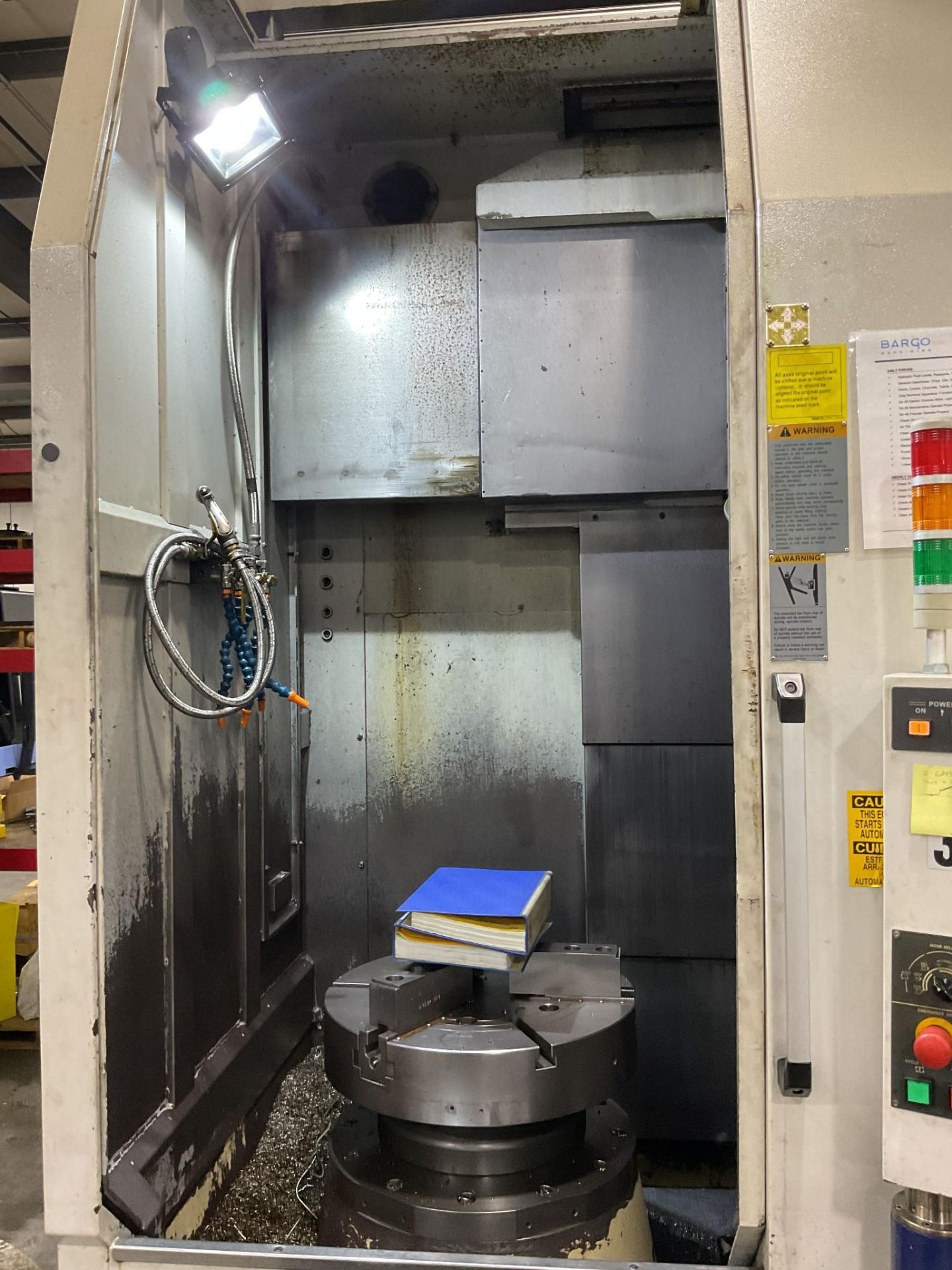2012 HONOR SEIKI VL-86A VERTICAL TURRET LATHE - Image 7 of 17