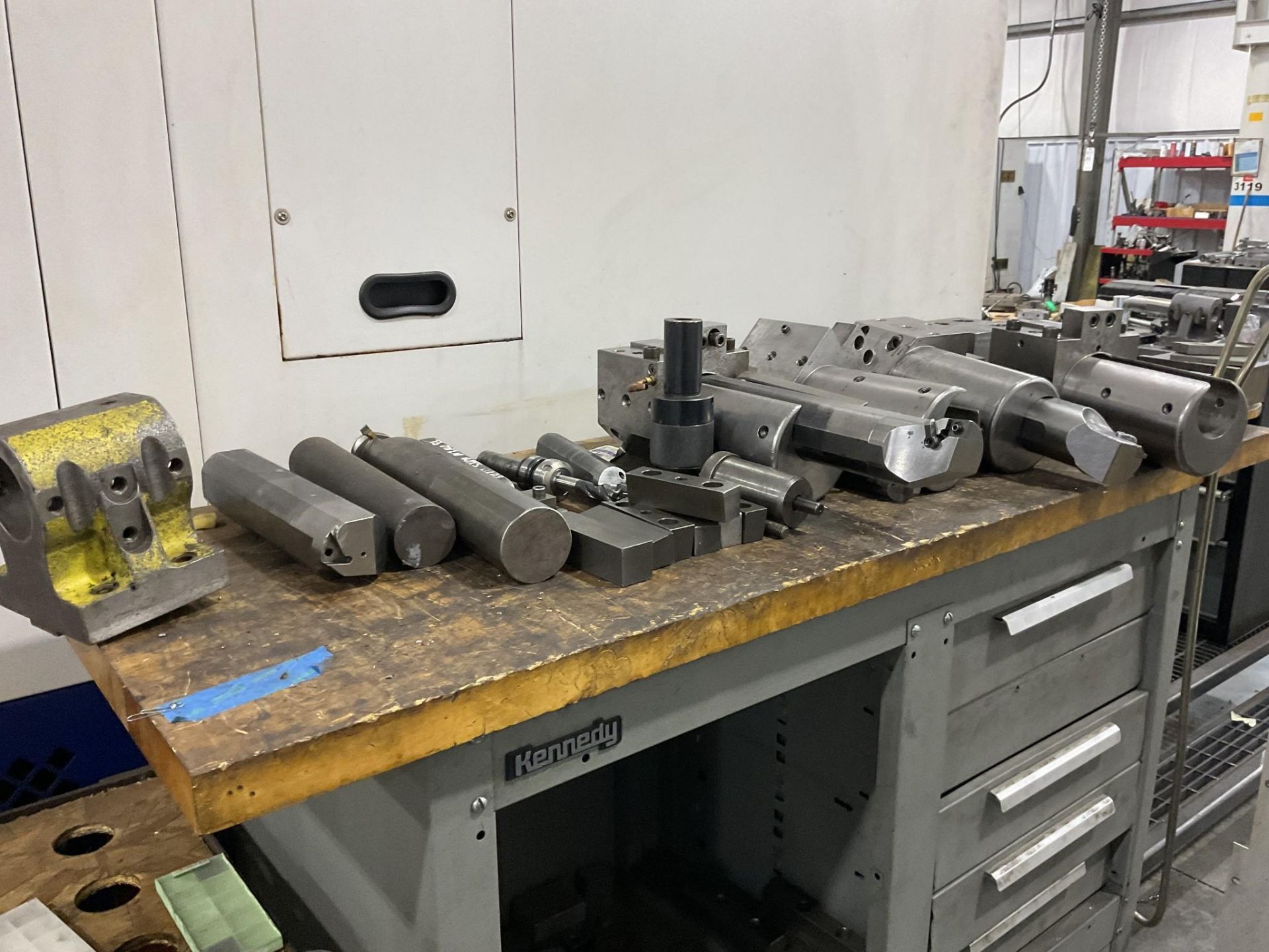 2012 HONOR SEIKI VL-86A VERTICAL TURRET LATHE - Image 22 of 23