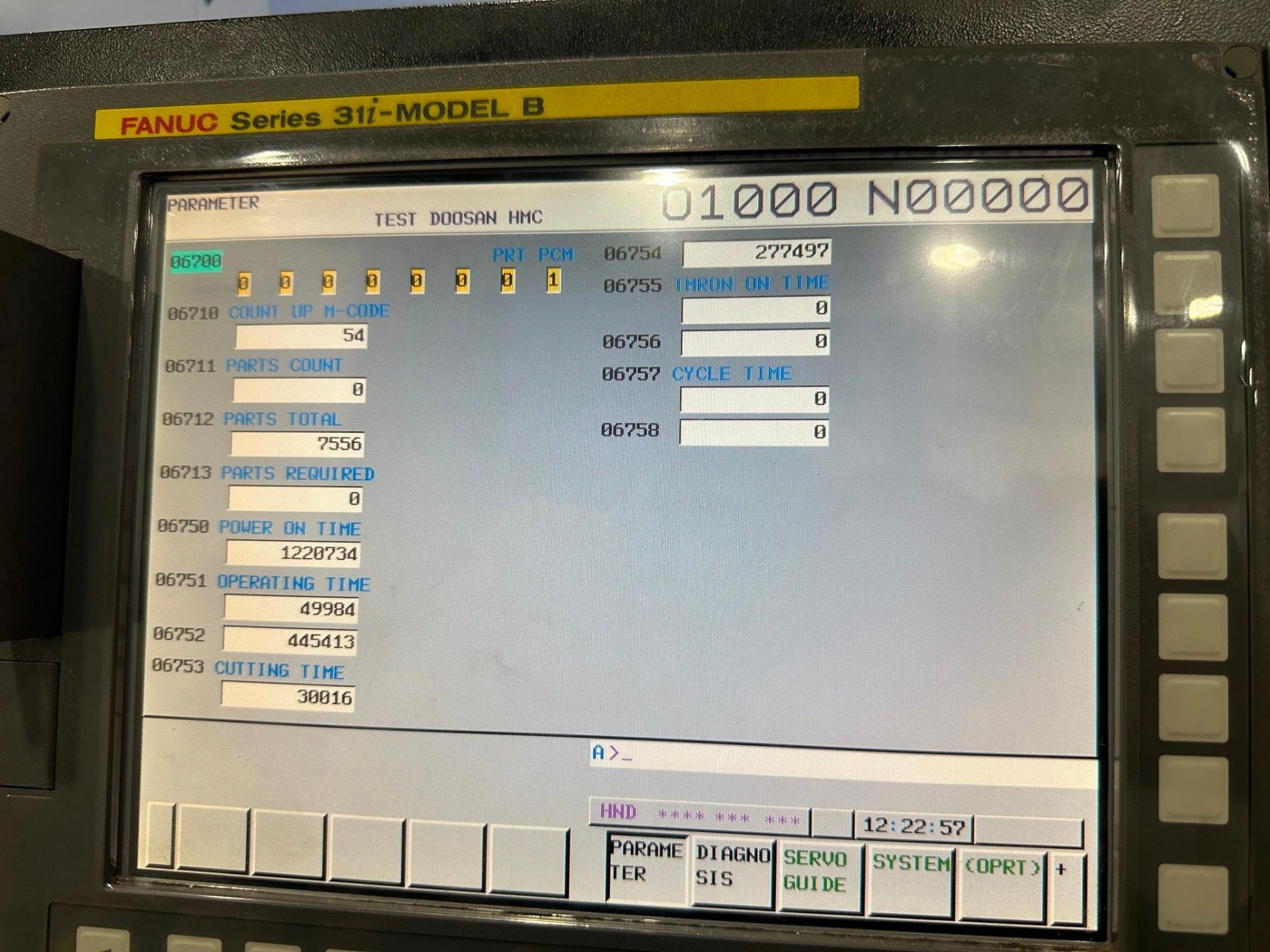 2014 DOOSAN NHP 5500 HORIZONTAL MACHINING CENTER - Image 32 of 36