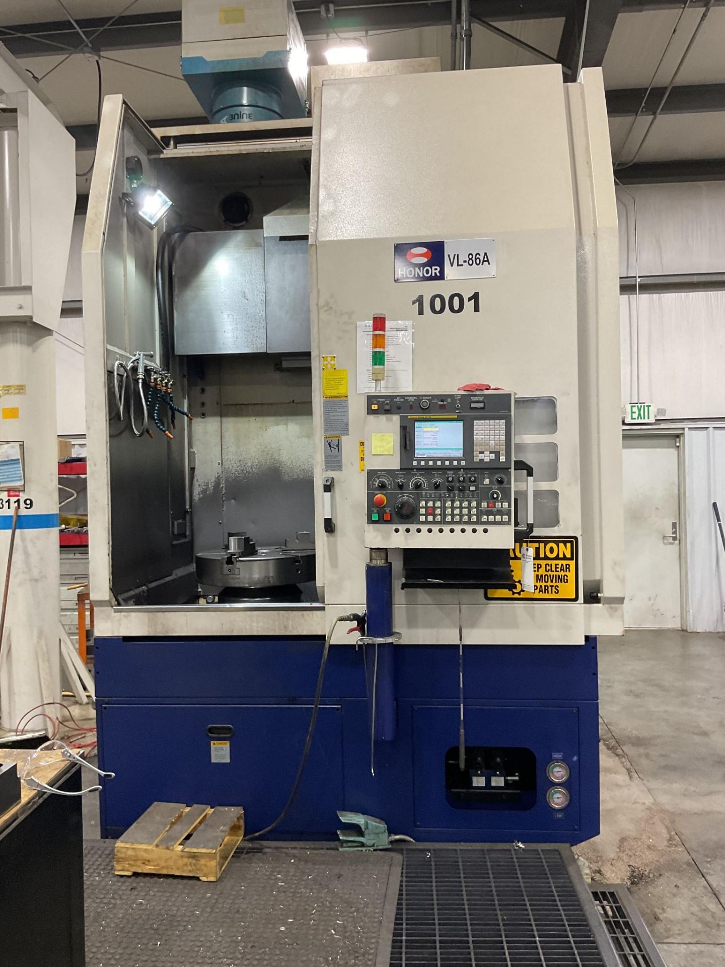 2011 HONOR SEIKI VL-86A VERTICAL TURRET LATHE - Image 3 of 20