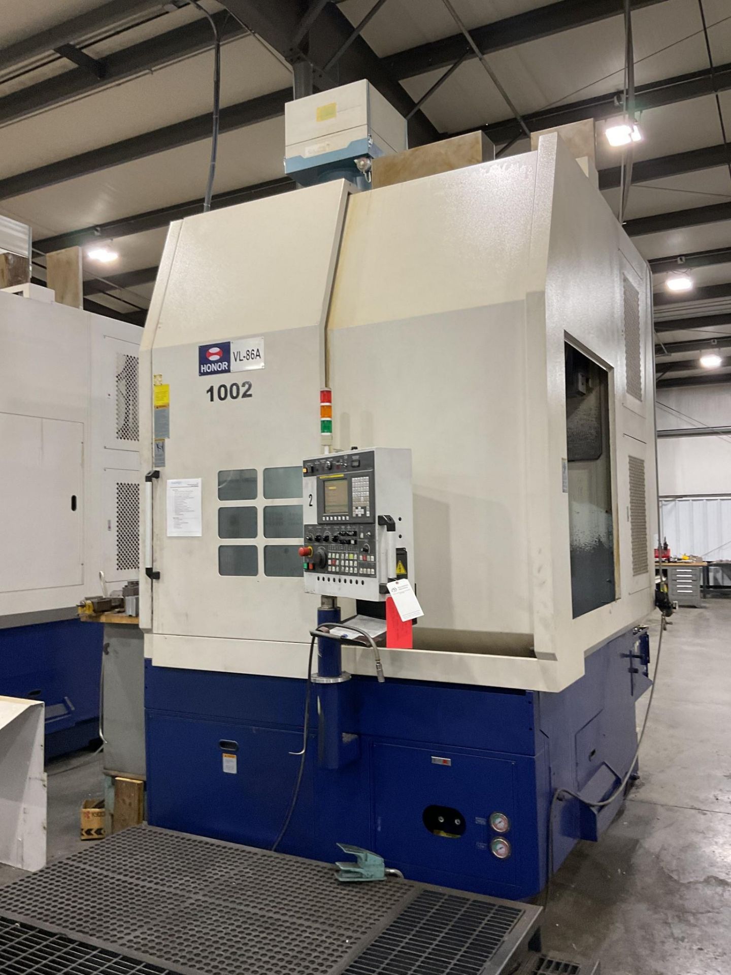 2012 HONOR SEIKI VL-86A VERTICAL TURRET LATHE