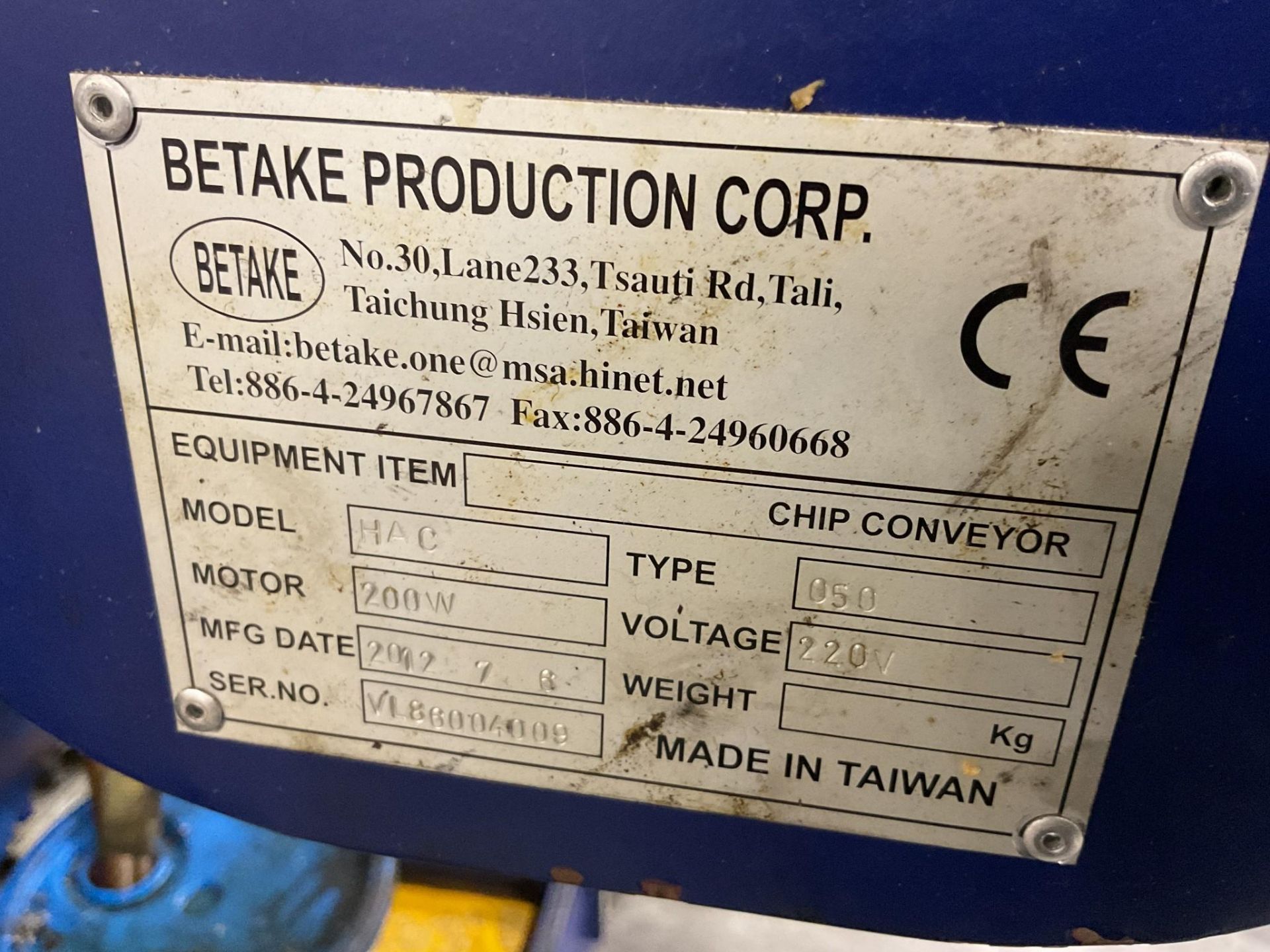 2012 HONOR SEIKI VL-86A VERTICAL TURRET LATHE - Image 19 of 23
