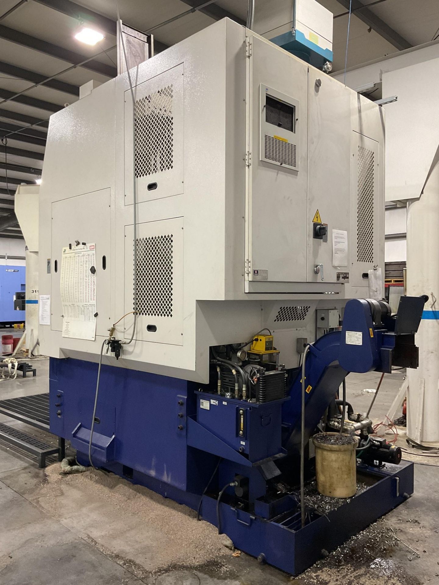 2011 HONOR SEIKI VL-86A VERTICAL TURRET LATHE - Image 7 of 20