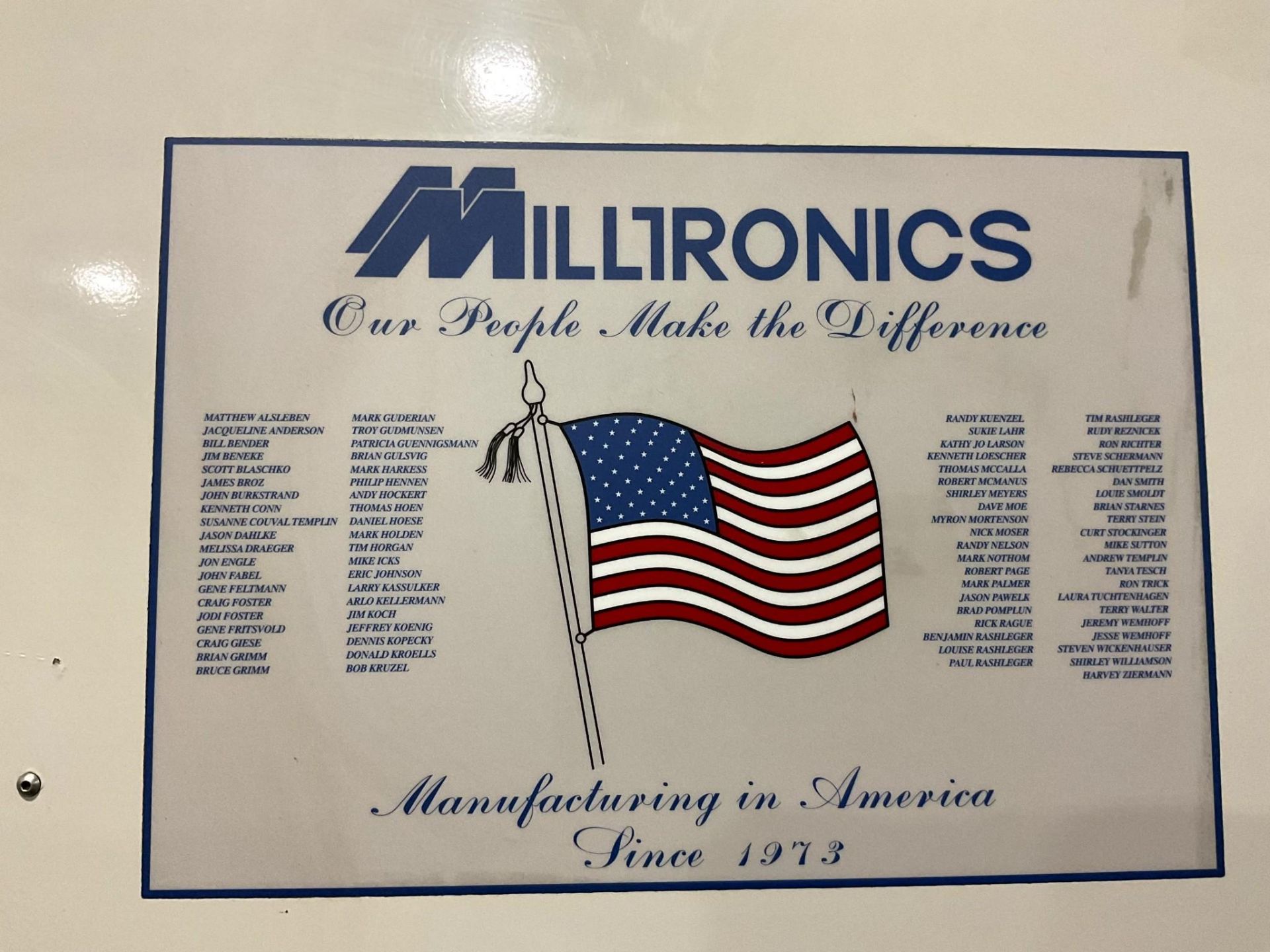 2006 MILLTRONICS HMC 35 HORIZONTAL MACHINING CENTER - Image 15 of 17