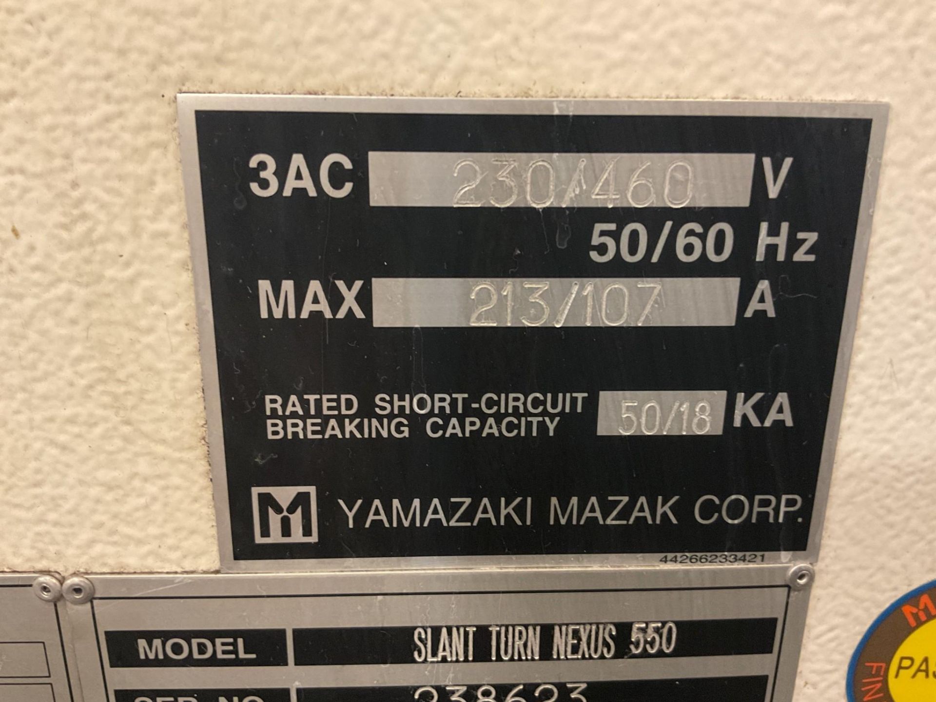2012 MAZAK SLANT TURN NEXUS 550 CNC LATHE - Image 20 of 24