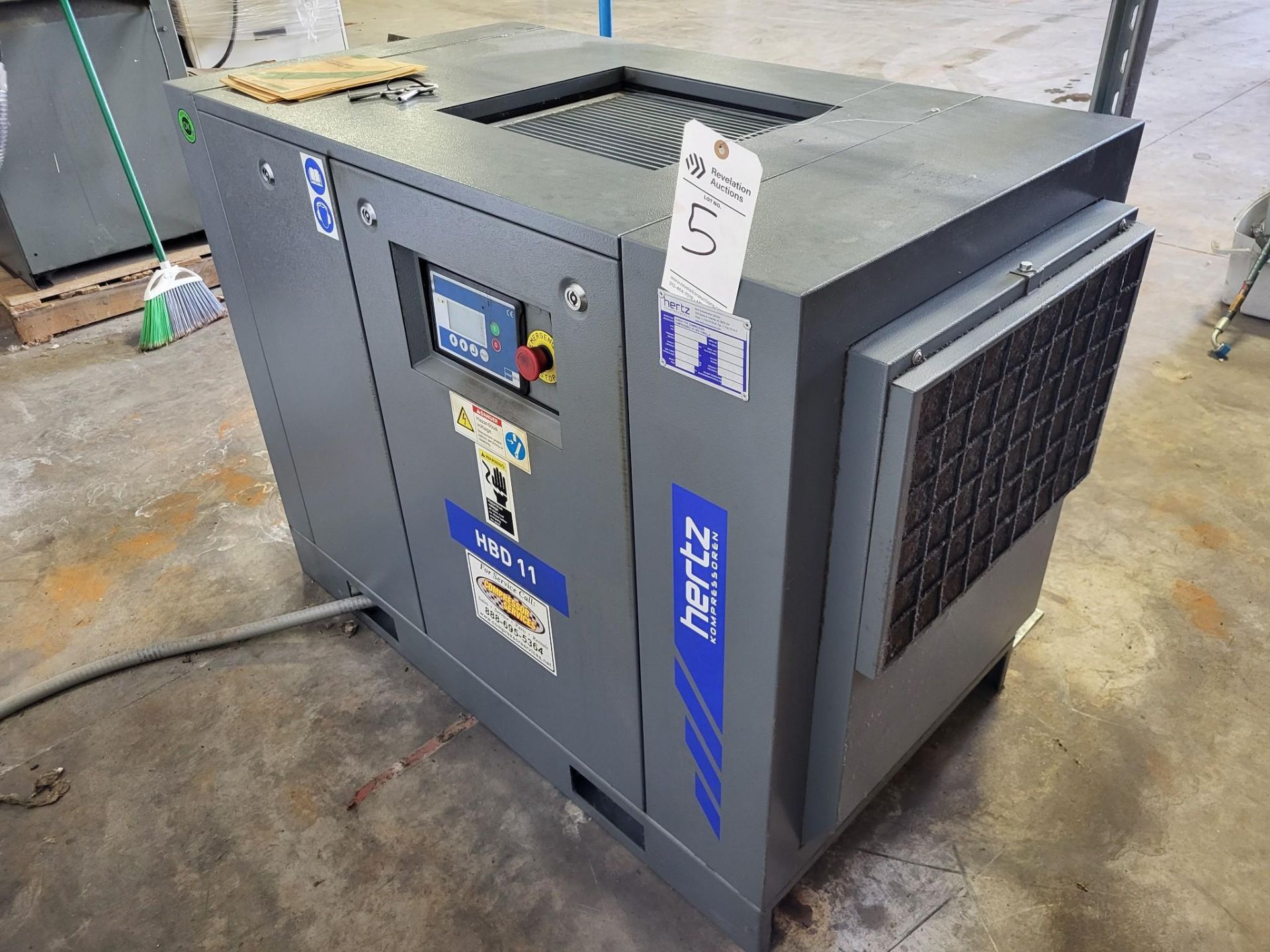 2019 HERTZ HBD11 SCREW COMPRESSOR - Image 2 of 8