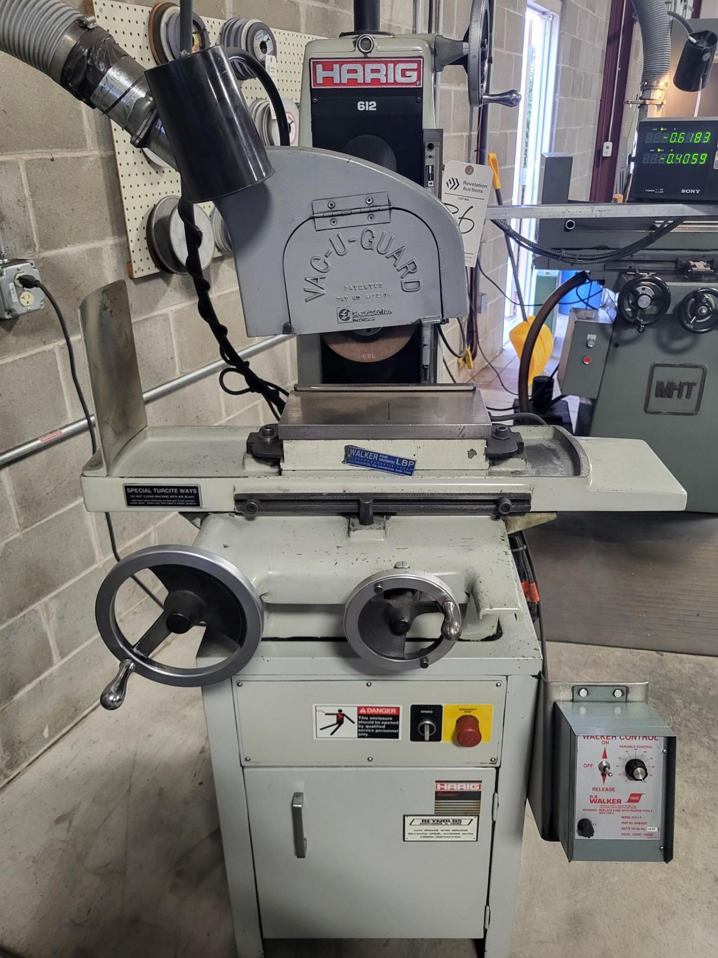HARIG 612 SURFACE GRINDER - Image 3 of 15
