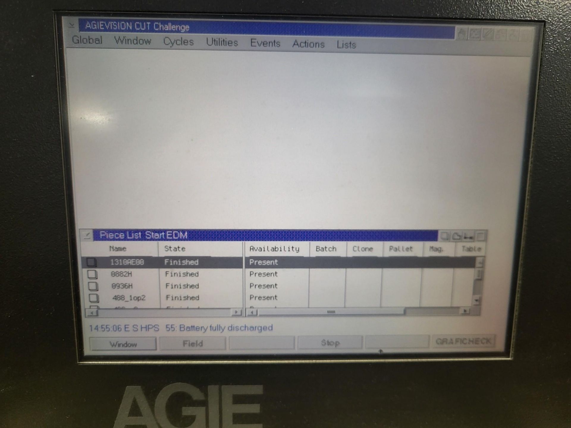 2000 AGIE AGIECUT CHALLENGE 2 CNC WIRE EDM - Image 6 of 19