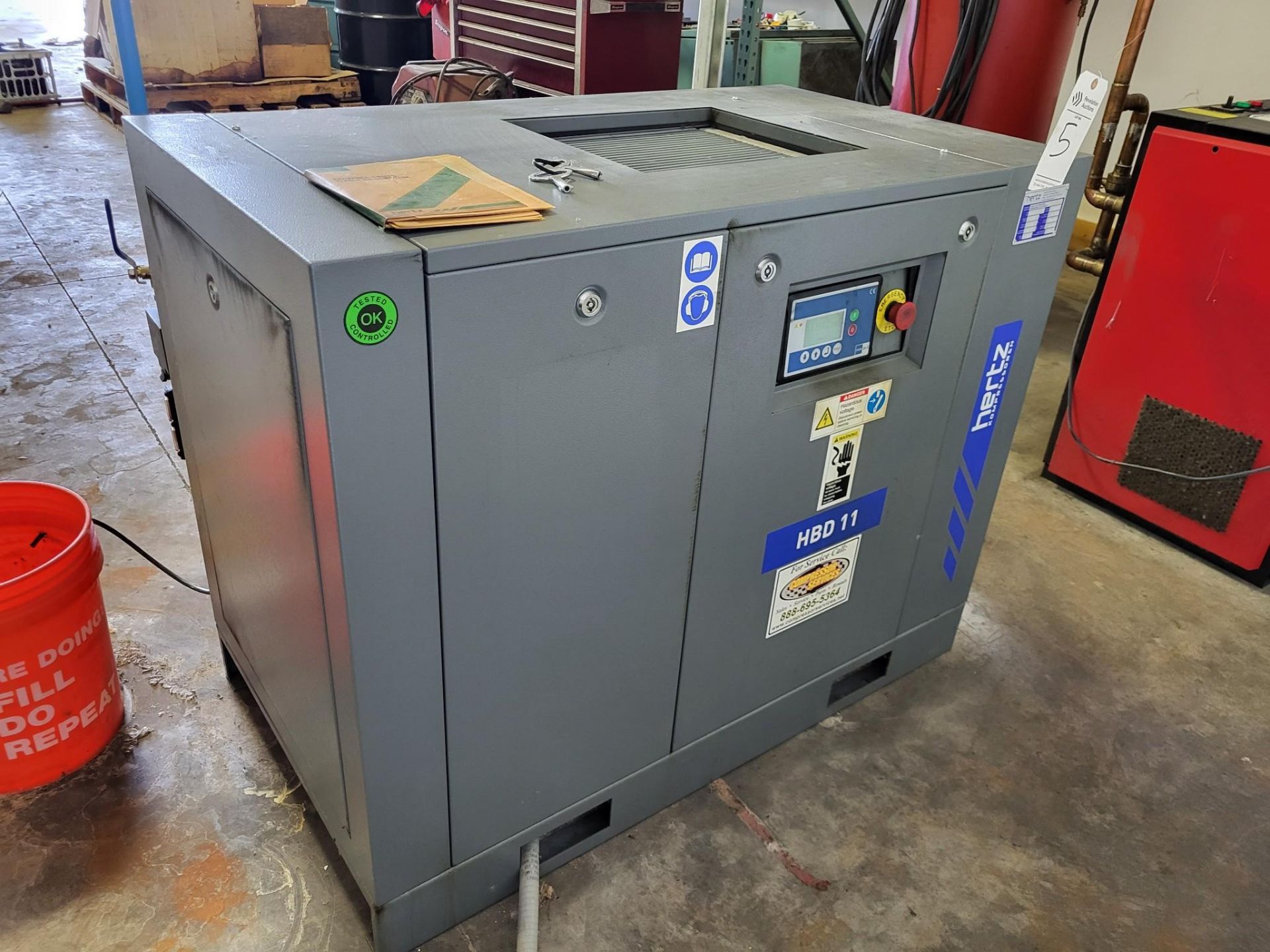 2019 HERTZ HBD11 SCREW COMPRESSOR