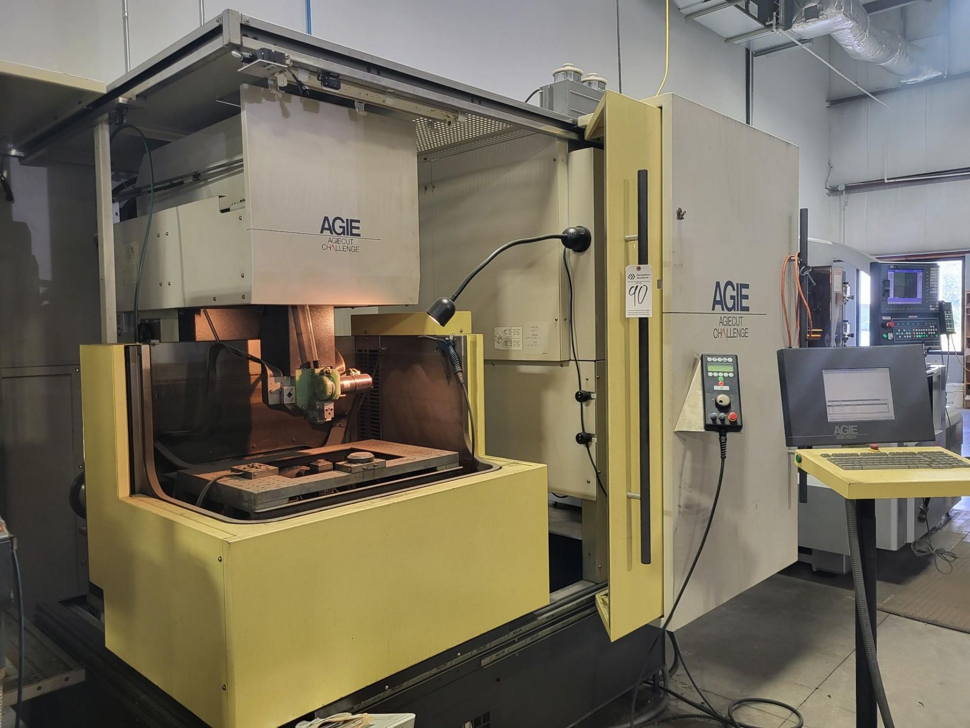 2000 AGIE AGIECUT CHALLENGE 2 CNC WIRE EDM - Image 2 of 19