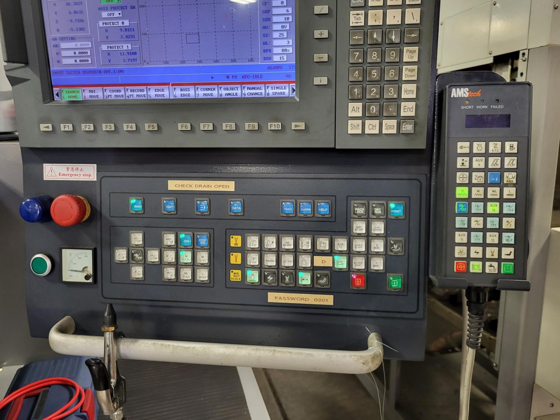 2014 AMS AD6L 5 AXIS HIGH SPEED SMALL HOLE DRILLING EDM - Image 7 of 39